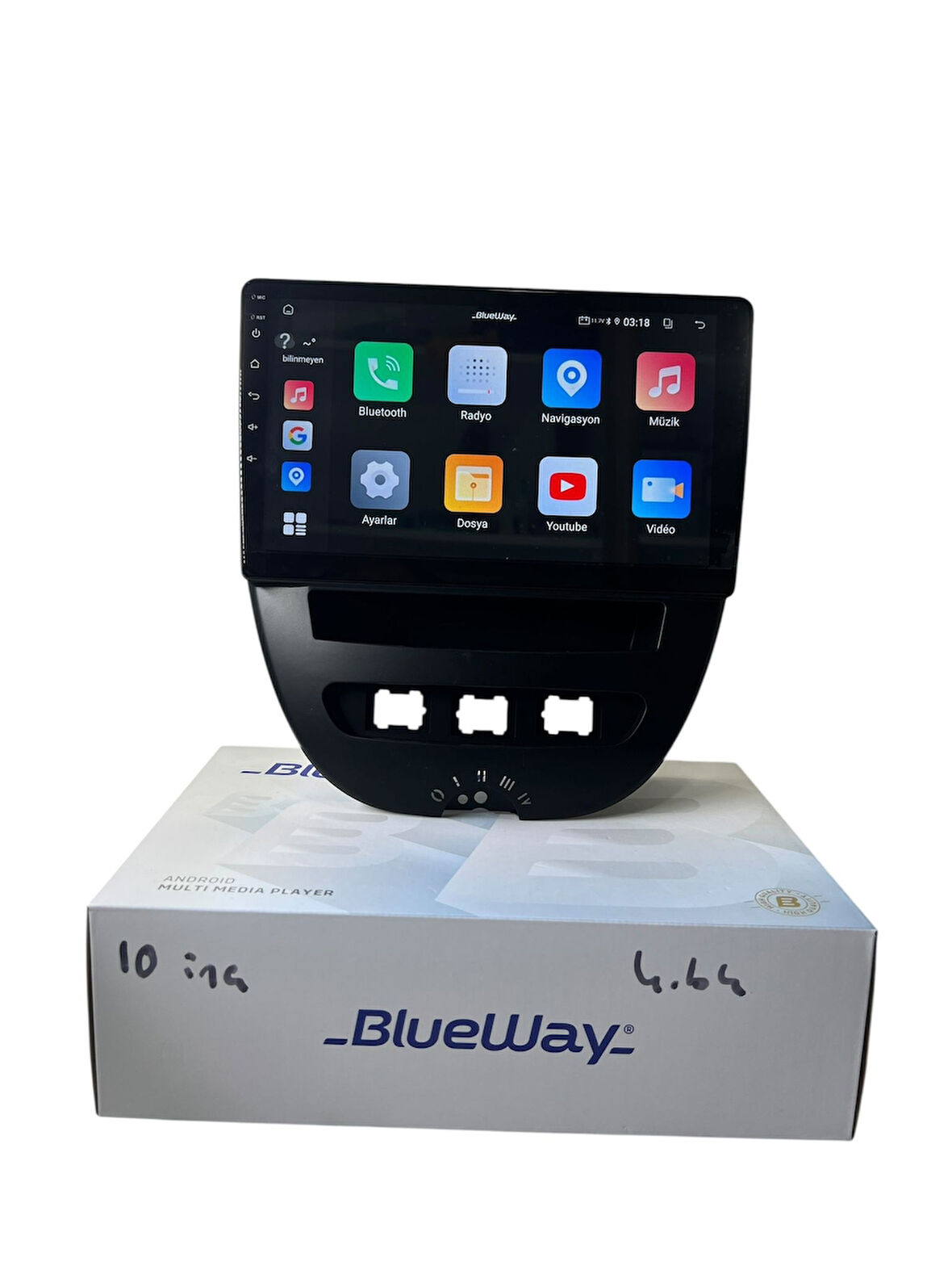 Peugeot 107 BLUEWAY 4-64 PROFESYONEL OEM MULTİMEDİA