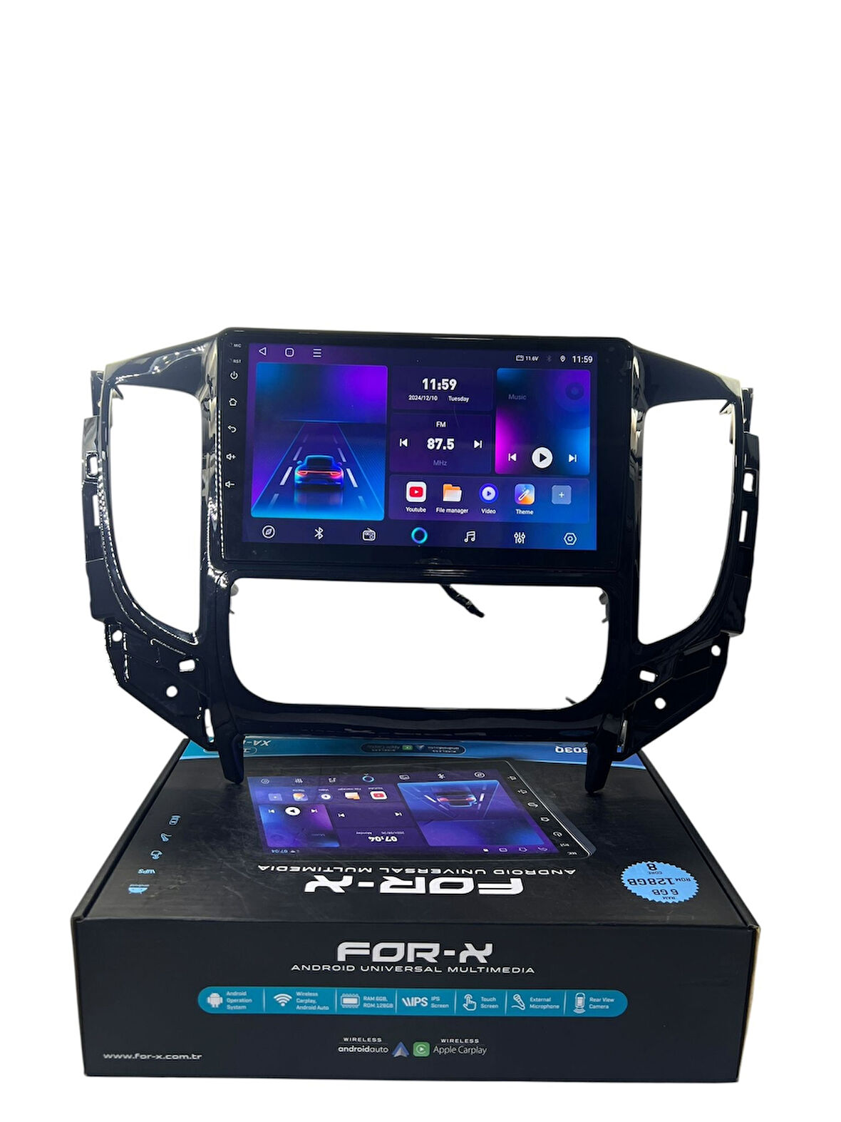 Yeni Mitsubishi L200 (Dijital) FORX 6-128 TAM PROFESYONEL OEM MULTİMEDİA