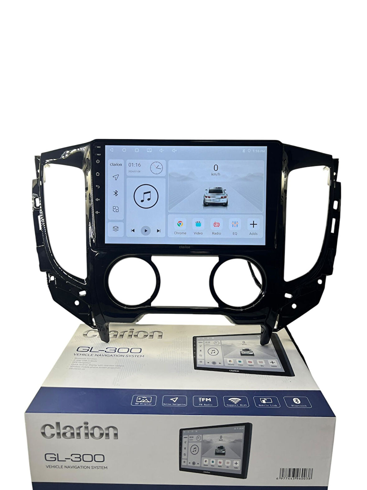 Yeni Mitsubishi L200 (Analog) CLARİON 4-64 TAM PROFESYONEL OEM MULTİMEDİA (ORJ)