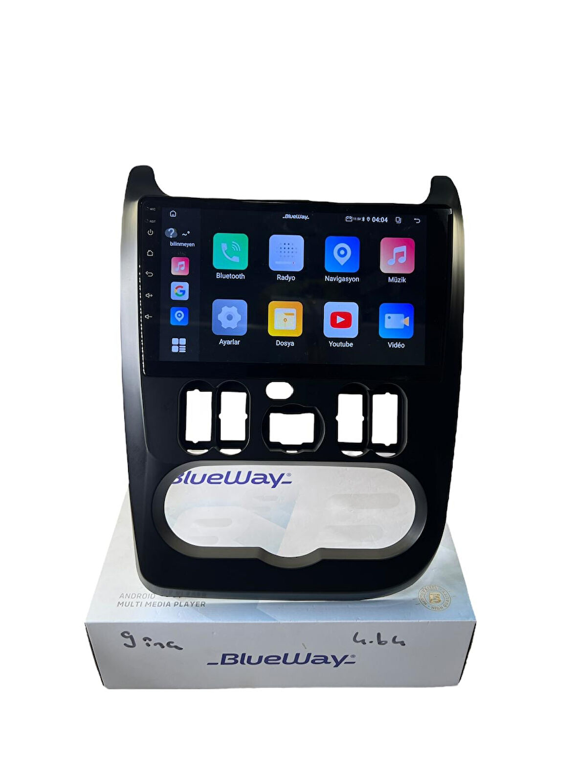 Dacia Sandero-Duster BLUEWAY 4-64 PROFESYONEL OEM MULTİMEDİA