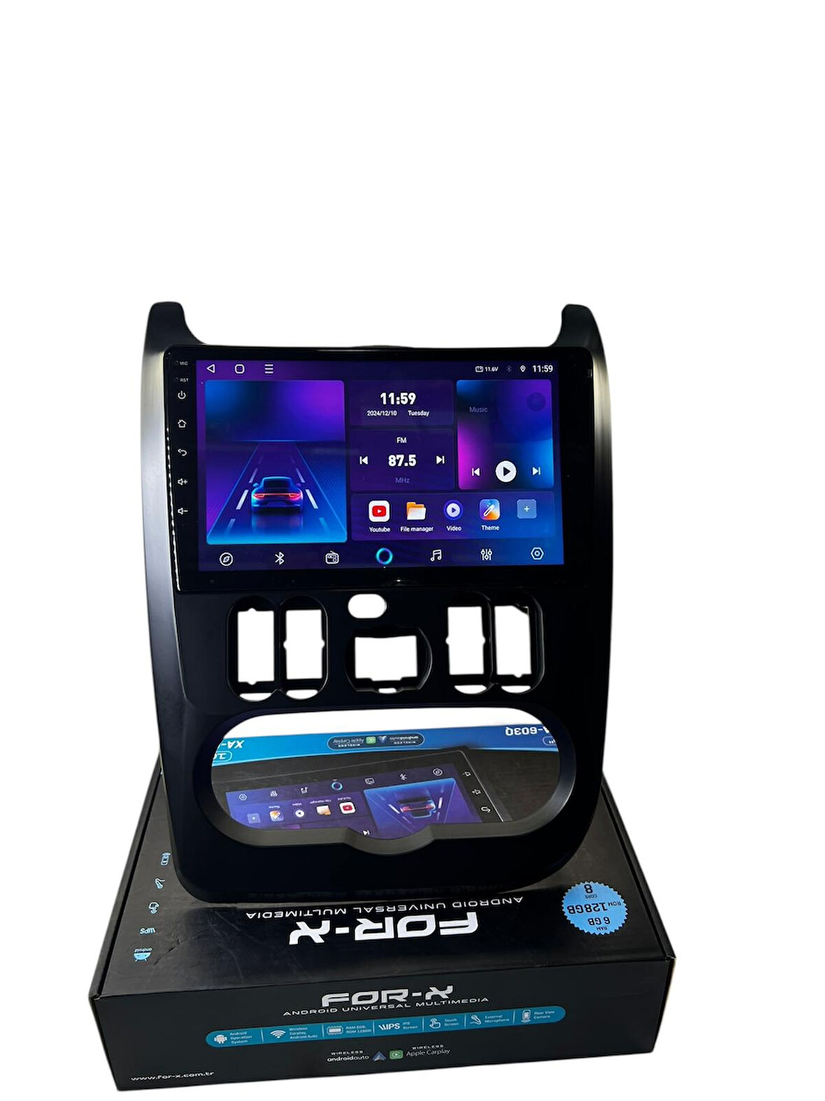 Dacia Sandero-Duster FORX 6-128 TAM PROFESYONEL OEM MULTİMEDİA