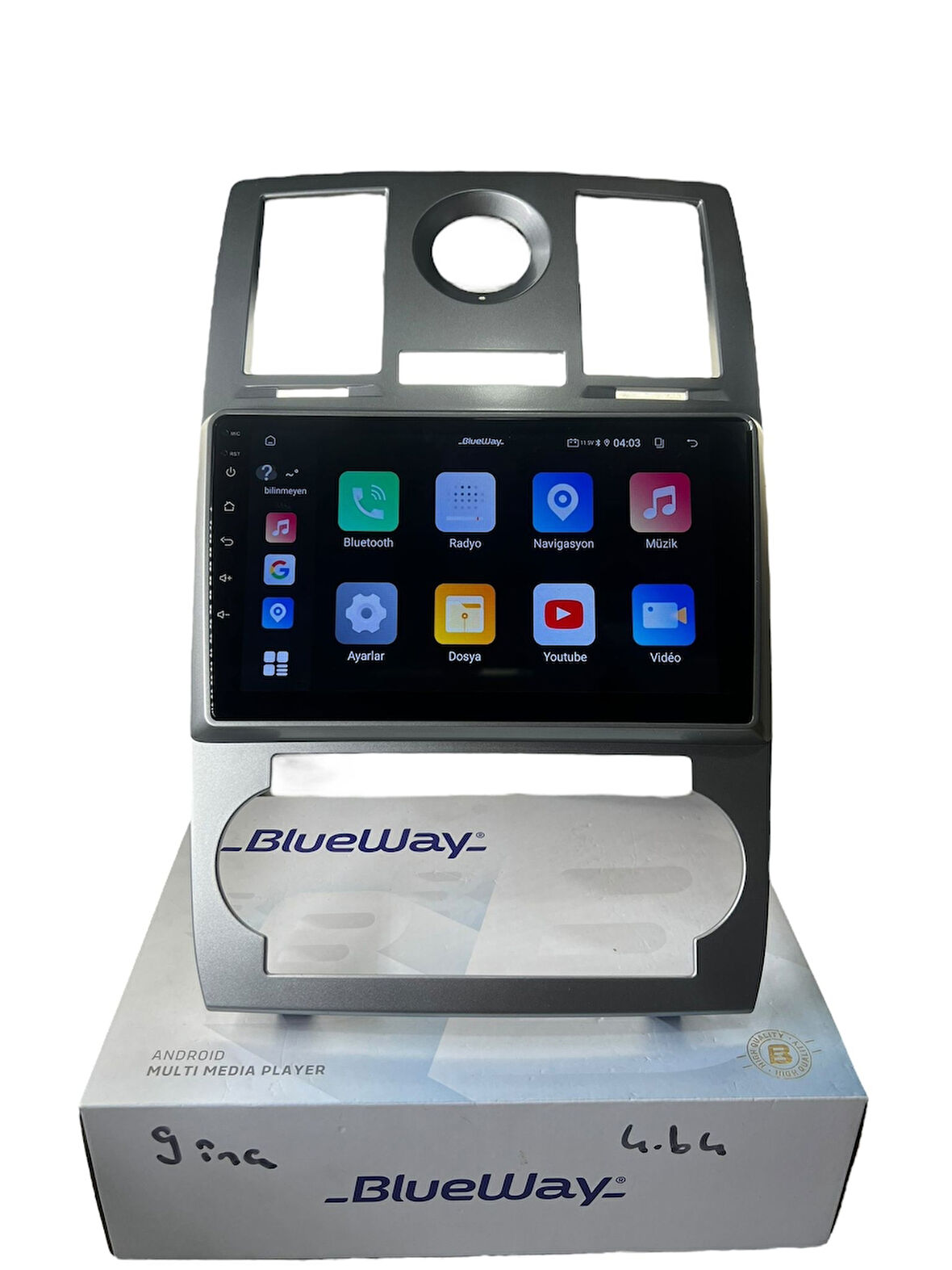 Chrysler 300C 2005-2012 BLUEWAY 4-64 PROFESYONEL OEM MULTİMEDİA