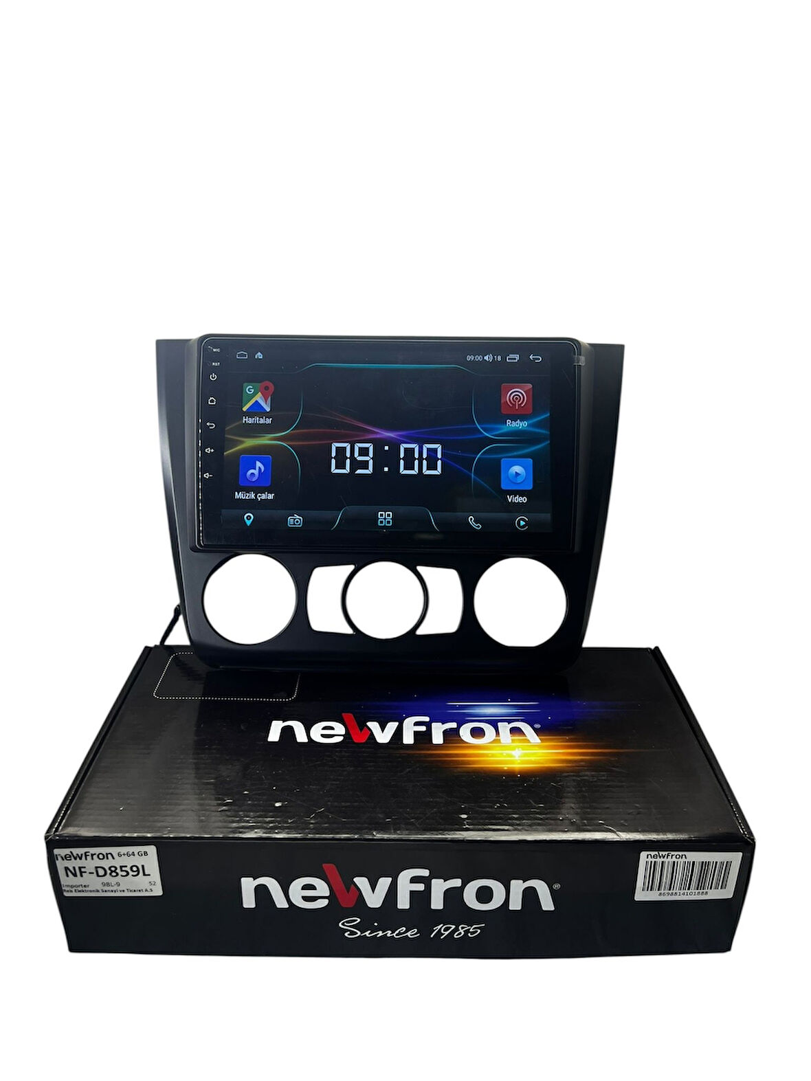 Bmw 1 series e87 (analog) NEWFRON 6-64 TAM PROFESYONEL OEM MULTİMEDİA