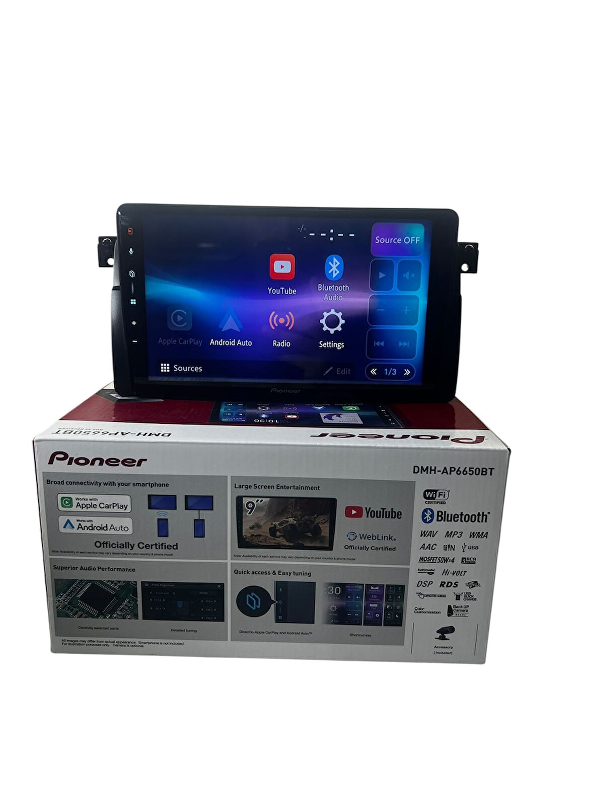 BMW E46 PİONEER 4-64 TAM PROFESYONEL OEM MULTİMEDİA