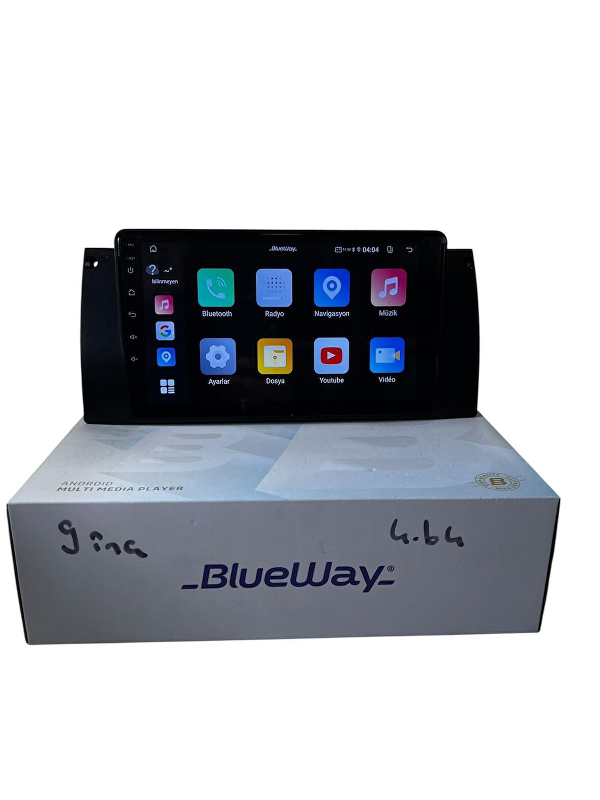 BMW e39 BLUEWAY 4-64 PROFESYONEL OEM MULTİMEDİA