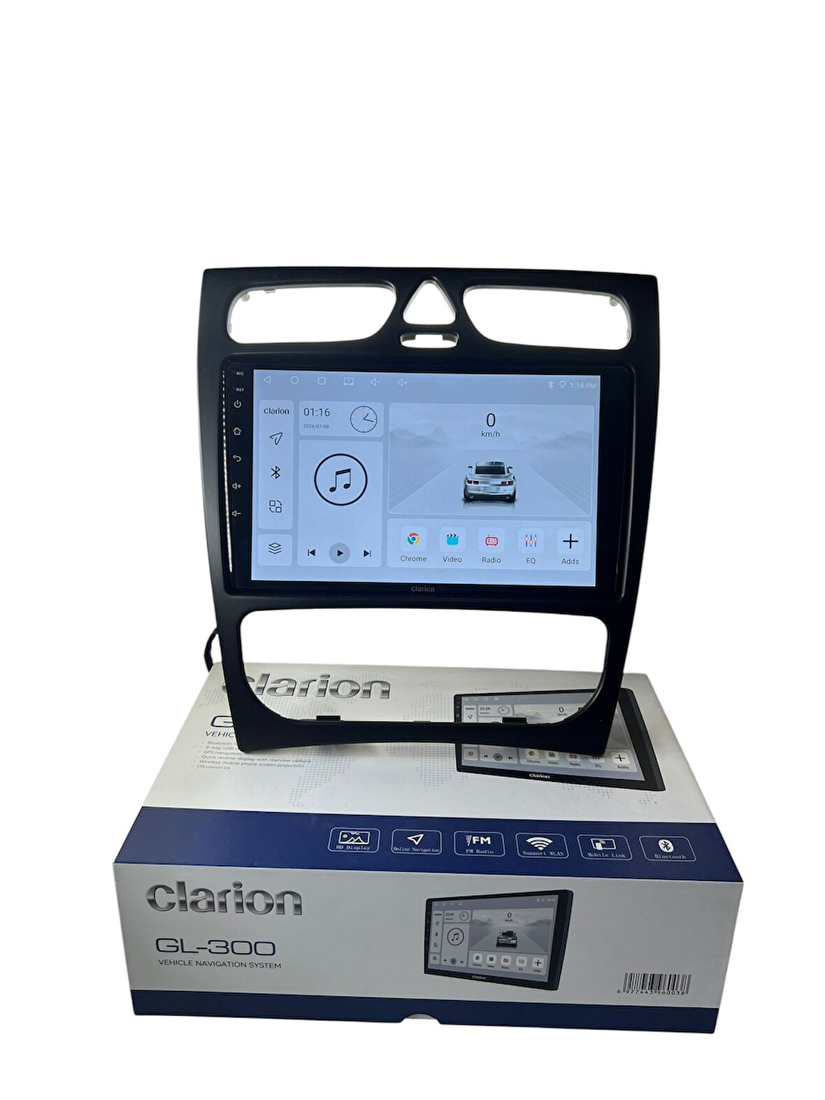 Mercedes w203-w209 CLARİON 4-64 TAM PROFESYONEL OEM MULTİMEDİA (ORJ)