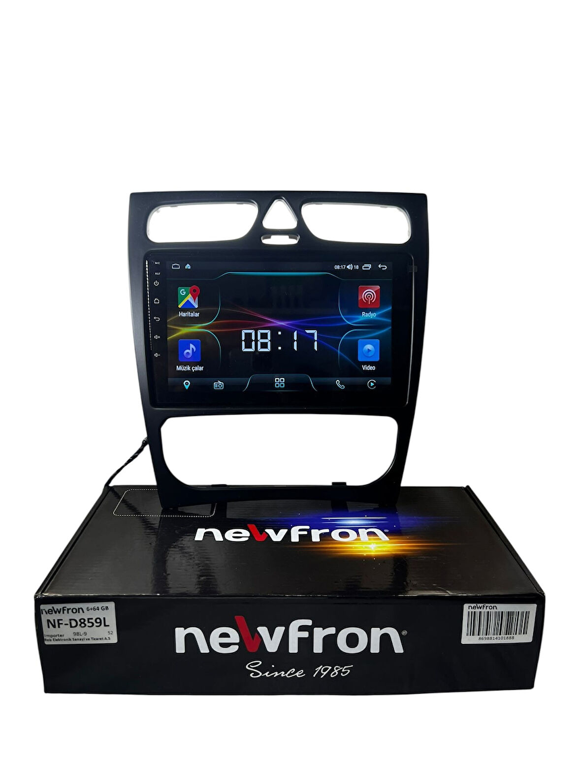 Mercedes w203-w209 NEWFRON 6-64 TAM PROFESYONEL OEM MULTİMEDİA