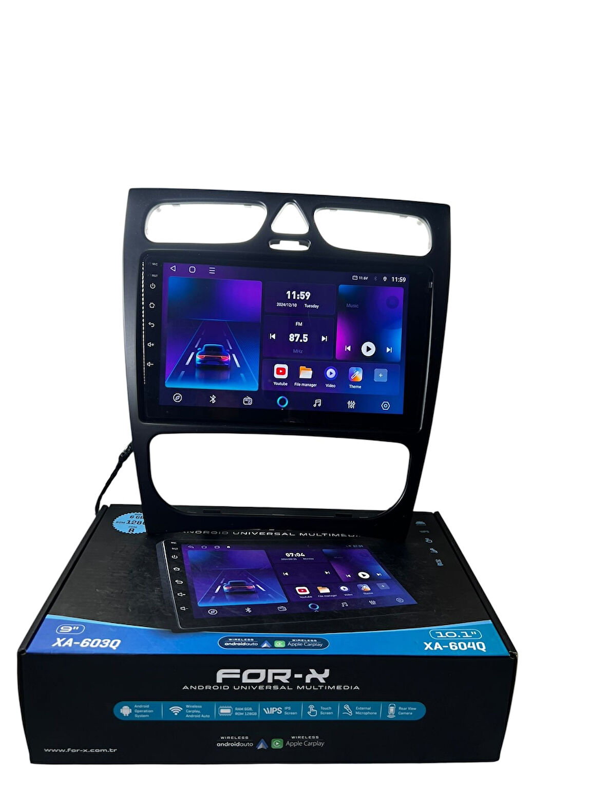 Mercedes w203-w209 FORX 6-128 TAM PROFESYONEL OEM MULTİMEDİA