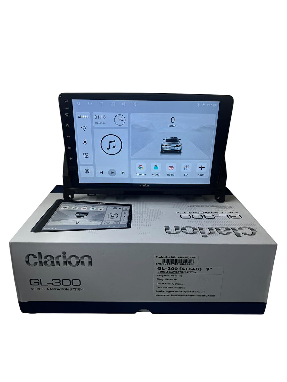 Mercedes (w204) 2007-2011 CLARİON 4-64 TAM PROFESYONEL OEM MULTİMEDİA (ORJ)