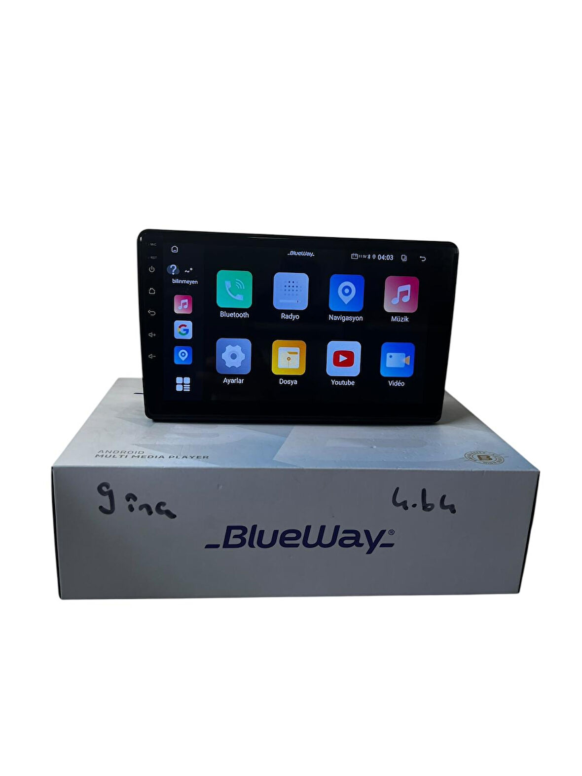 Mercedes vito (w203-209) BLUEWAY 4-64 PROFESYONEL OEM MULTİMEDİA