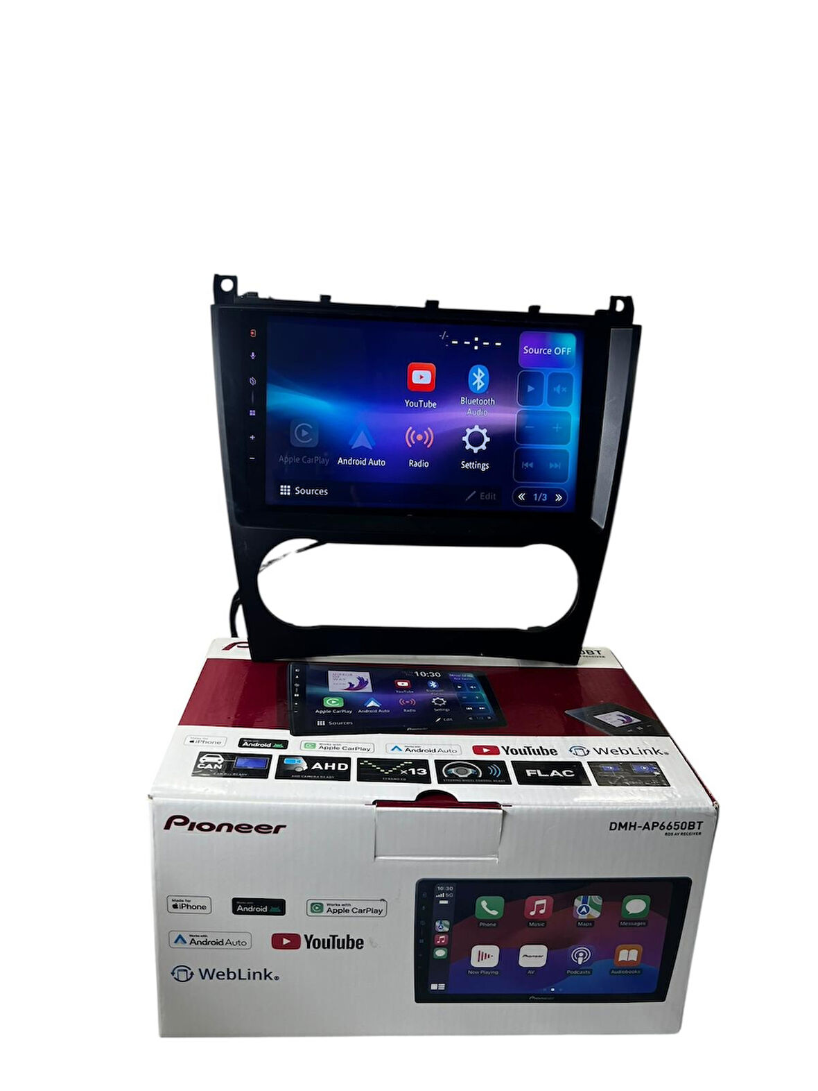 Mercedes C (w203) PİONEER 4-64 TAM PROFESYONEL OEM MULTİMEDİA