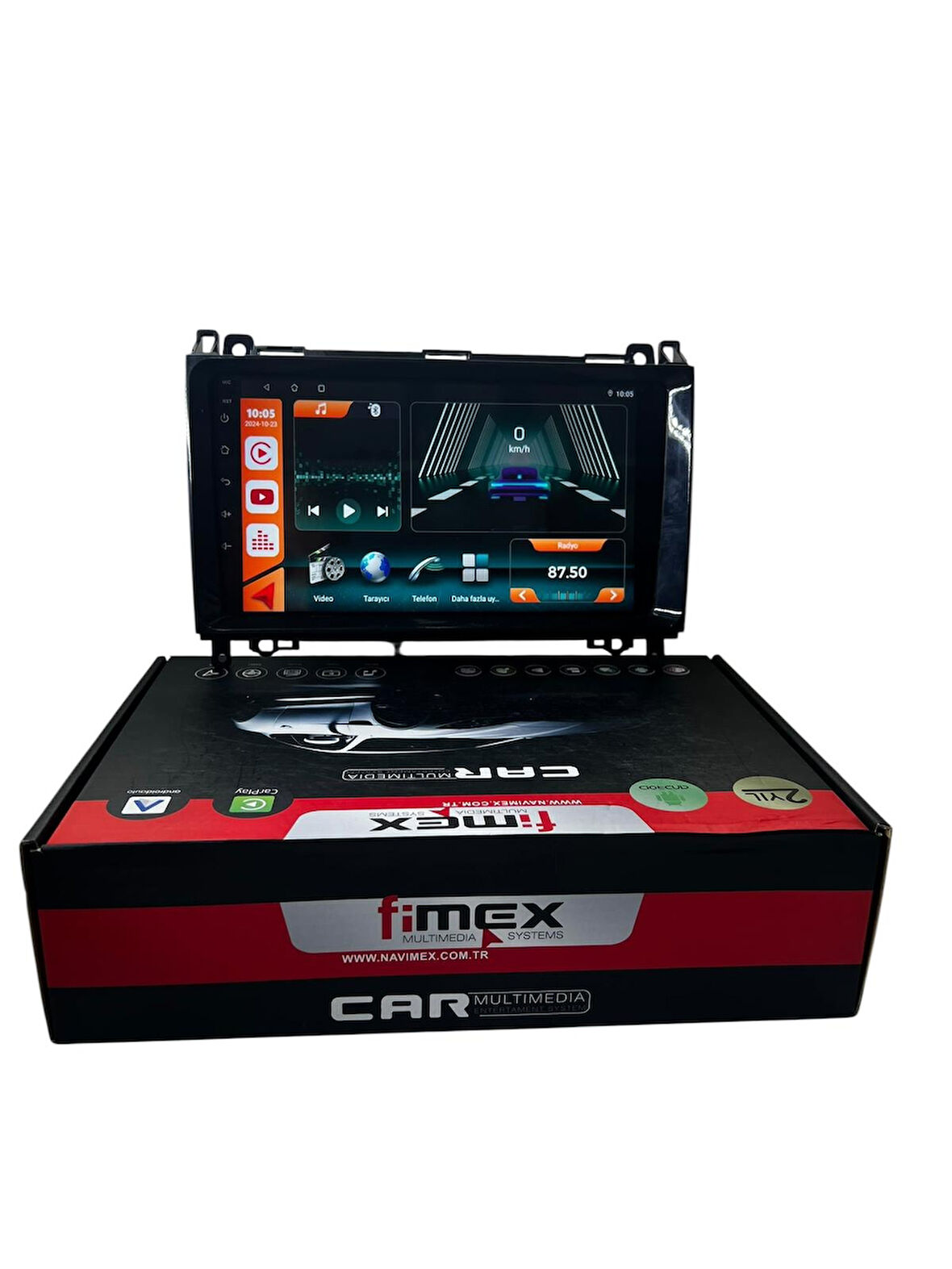Mercedes Sprinter-WW Crafter FİMEX 4-64 (FANLI) DSPLİ PRO OEM MULTİMEDİA