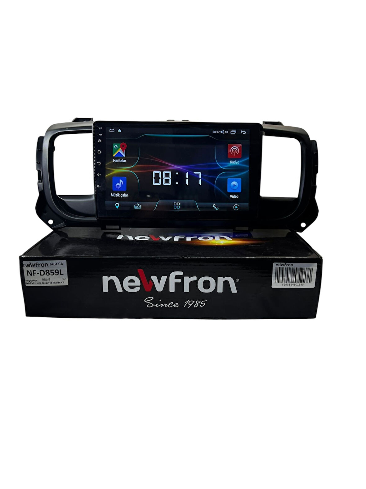 Citroen Jumpy 2017-2022 NEWFRON 6-64 TAM PROFESYONEL OEM MULTİMEDİA