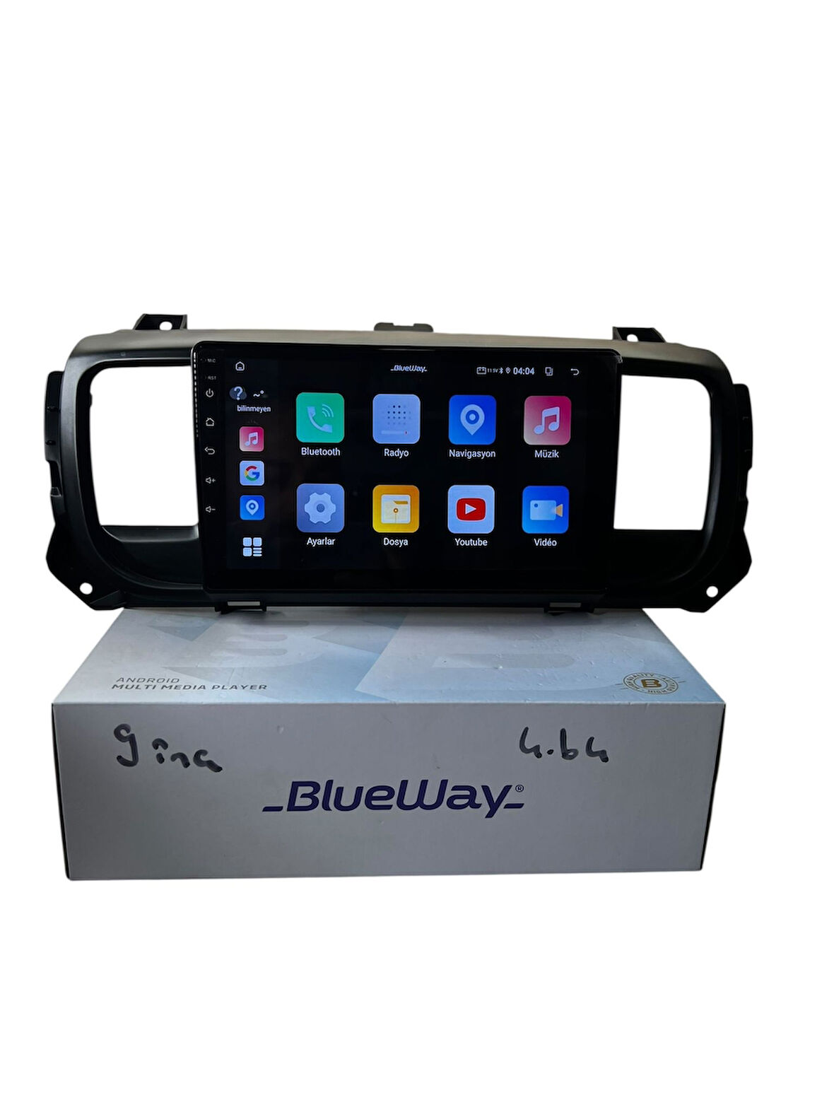 Citroen Jumpy 2017-2022 BLUEWAY 4-64 PROFESYONEL OEM MULTİMEDİA