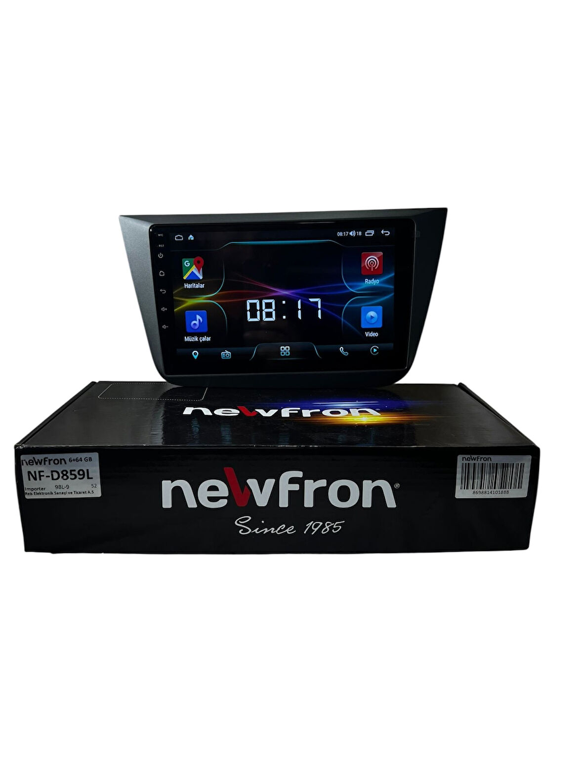 SEAT ALTEA 2005-2012 NEWFRON 6-64 TAM PROFESYONEL OEM MULTİMEDİA