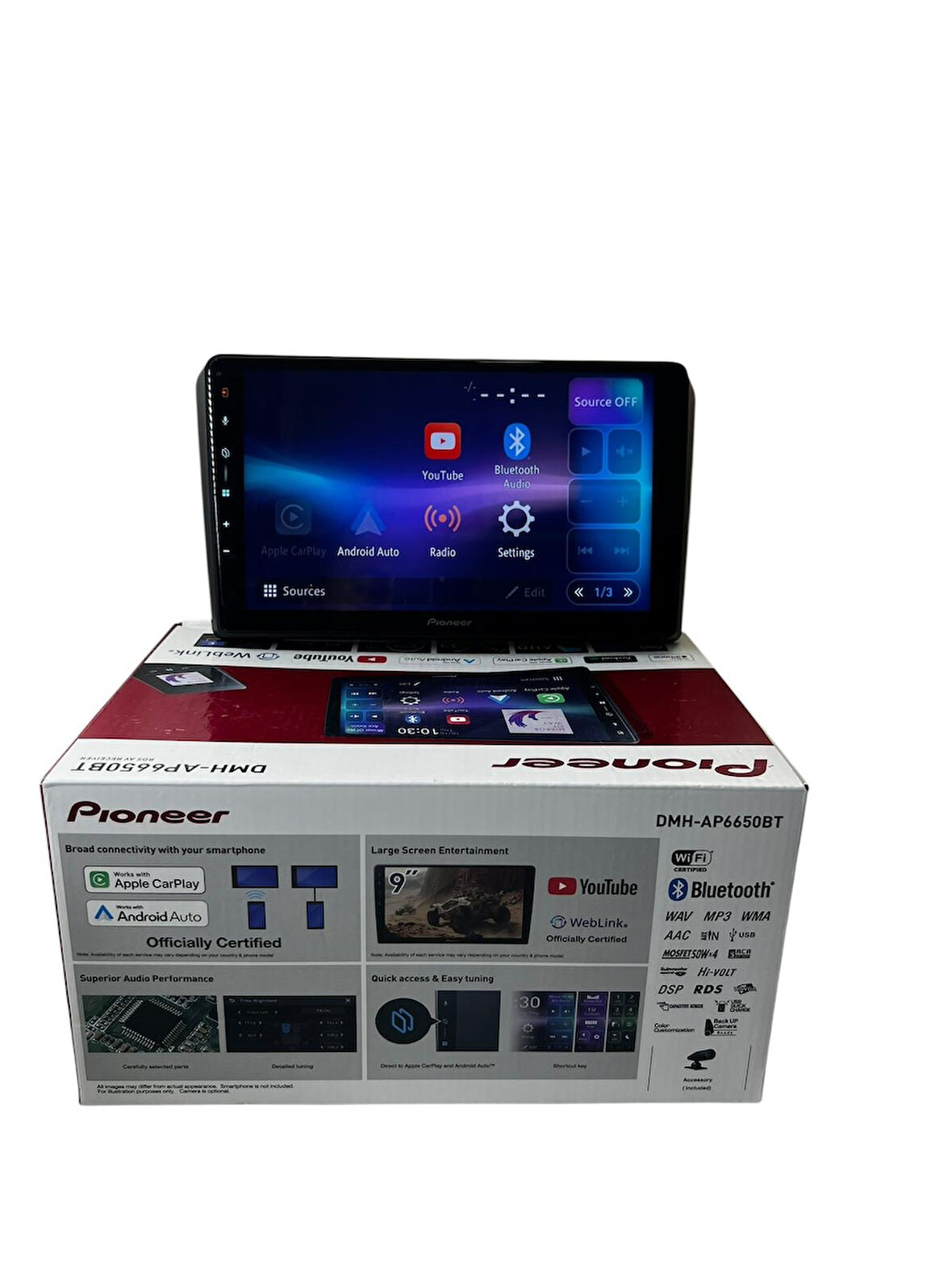 Audi A3 2003-2012 PİONEER 4-64 TAM PROFESYONEL OEM MULTİMEDİA