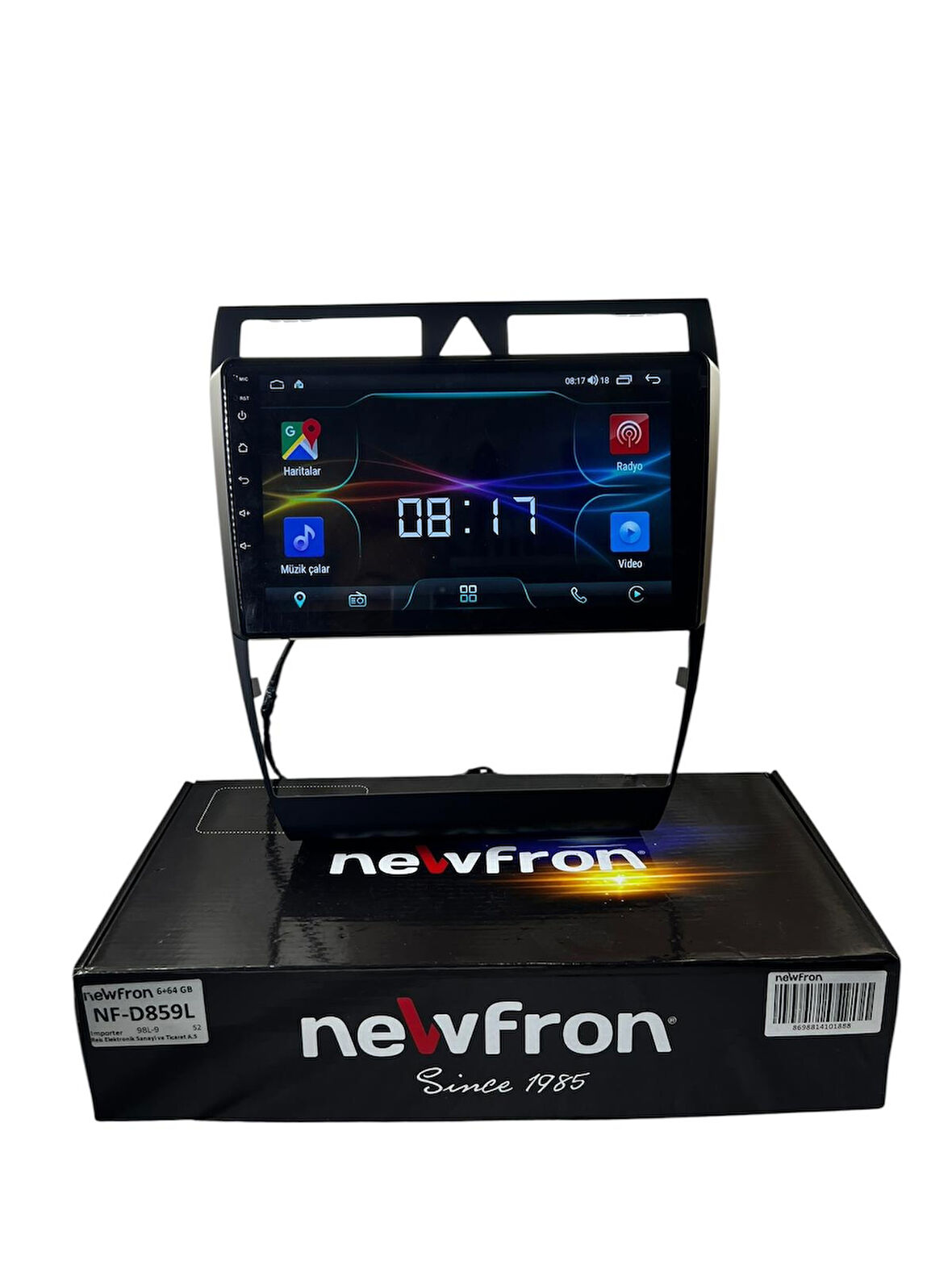 Audi A6 1997-2003 NEWFRON 6-64 TAM PROFESYONEL OEM MULTİMEDİA