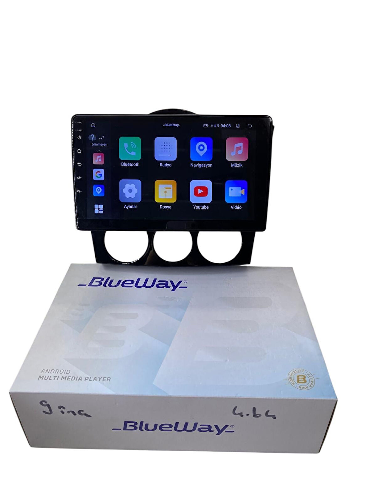 Mazda RX8 2003-2008 BLUEWAY 4-64 PROFESYONEL OEM MULTİMEDİA