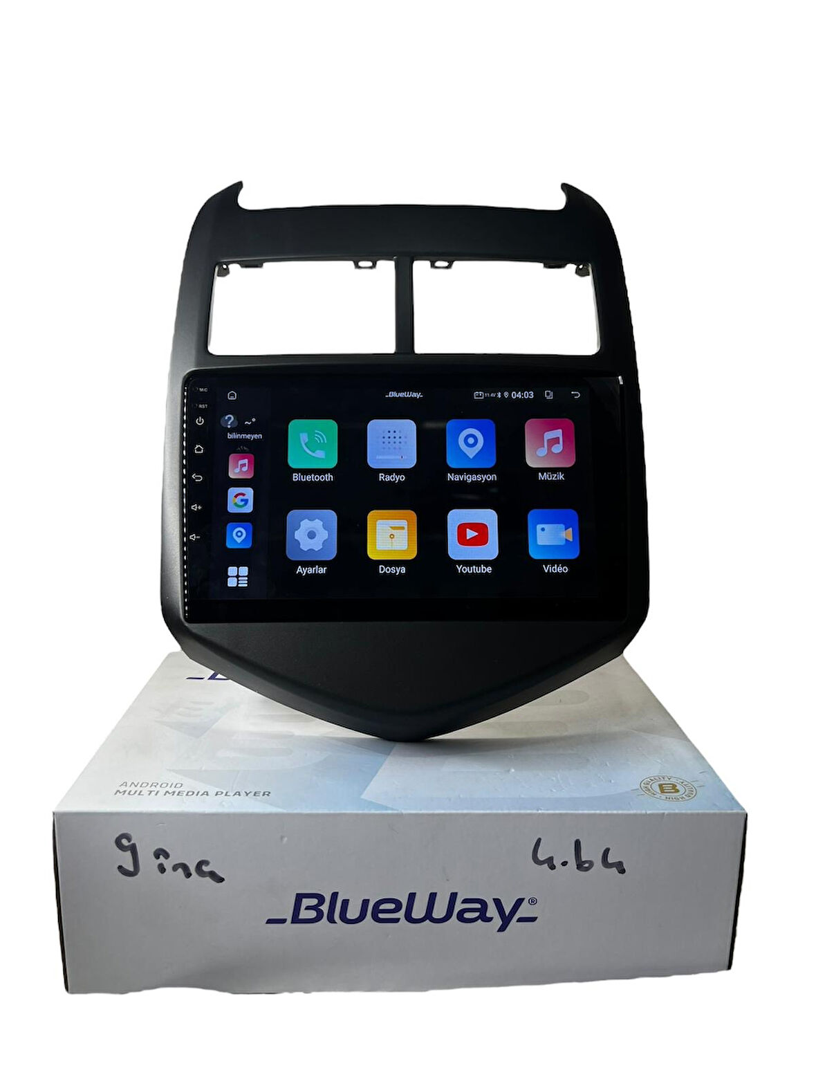Chevrolet aveo 2012-2018 BLUEWAY 4-64 PROFESYONEL OEM MULTİMEDİA