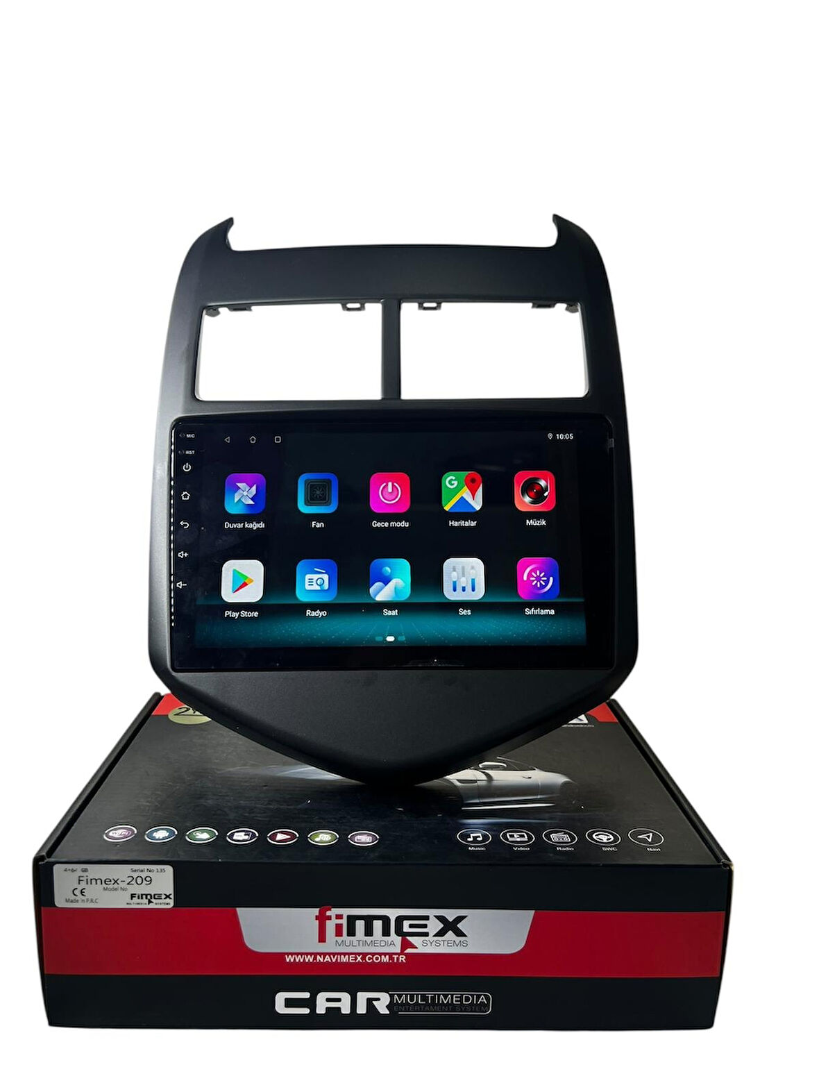 Chevrolet aveo 2012-2018 FİMEX 4-64 (FANLI) DSPLİ PRO OEM MULTİMEDİA