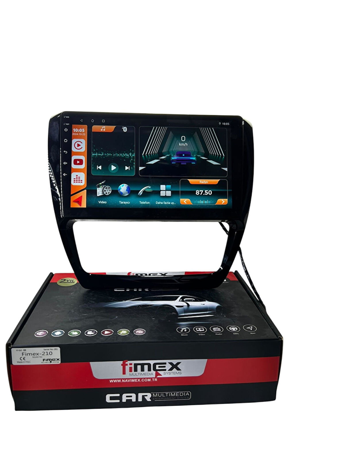 Skoda Yeti 2010-2017 FİMEX 4-64 (FANLI) DSPLİ PRO OEM MULTİMEDİA