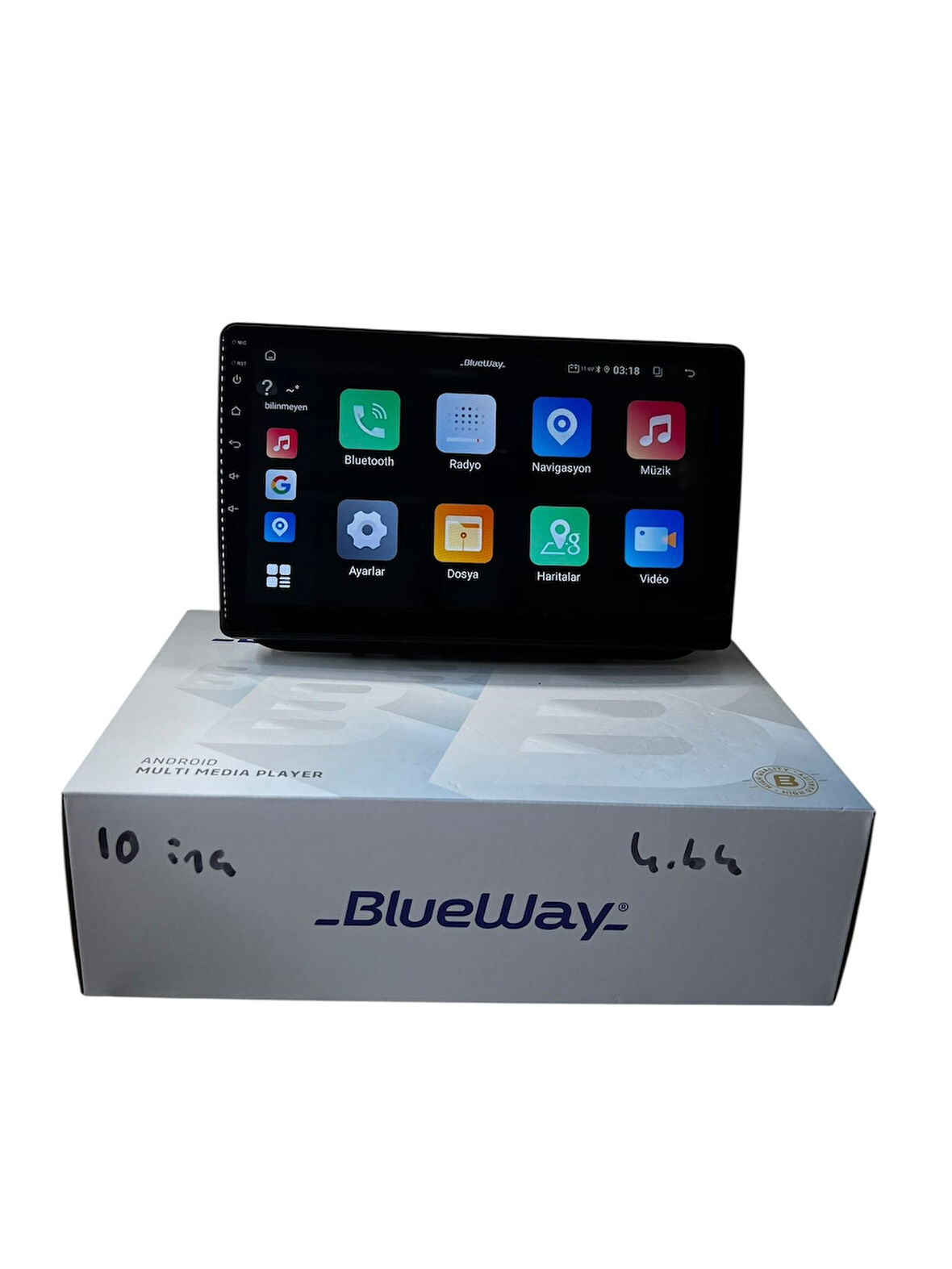 Skoda Fabia 2007-2014 BLUEWAY 4-64 PROFESYONEL OEM MULTİMEDİA