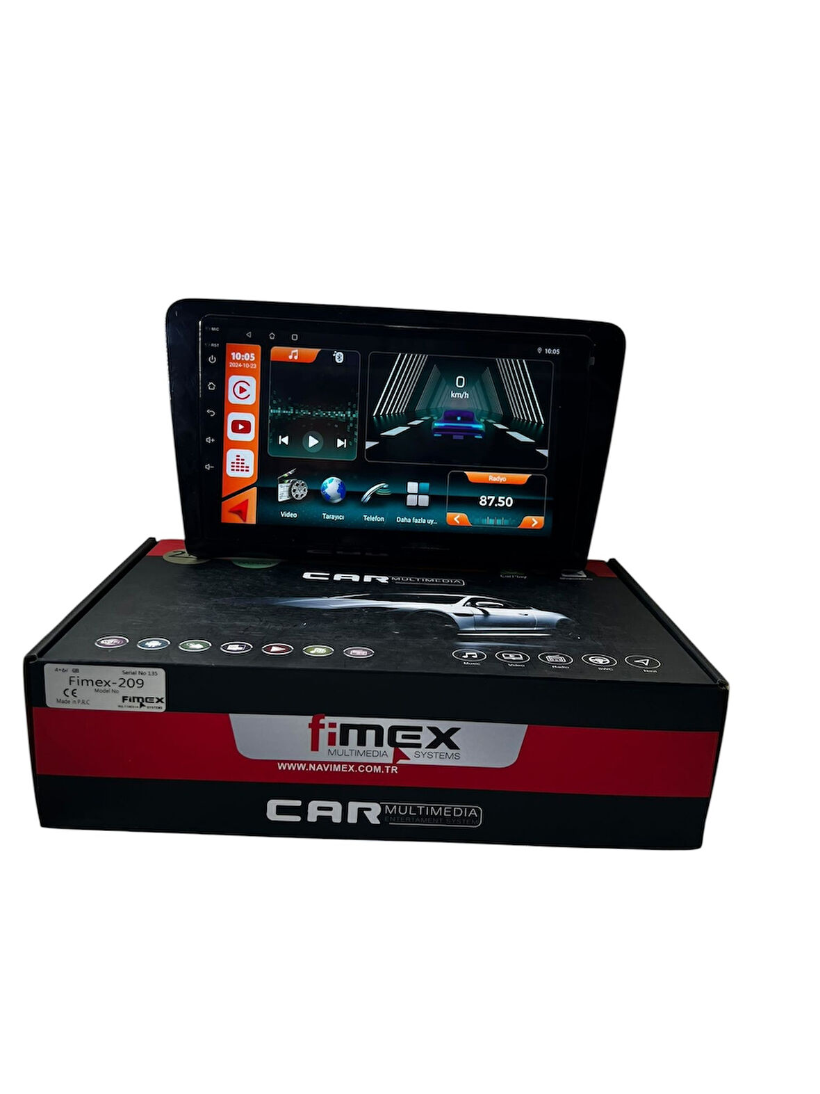 Skoda Rapid 2013-2018 FİMEX 4-64 (FANLI) DSPLİ PRO OEM MULTİMEDİA
