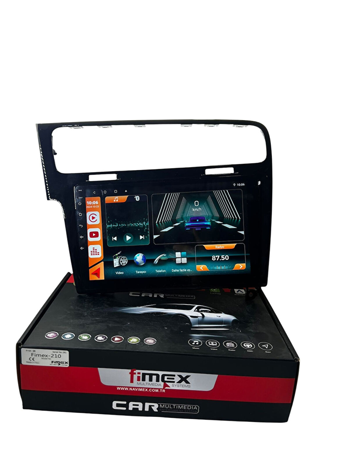 WW GOLF 7 FİMEX 4-64 (FANLI) DSPLİ PRO OEM MULTİMEDİA