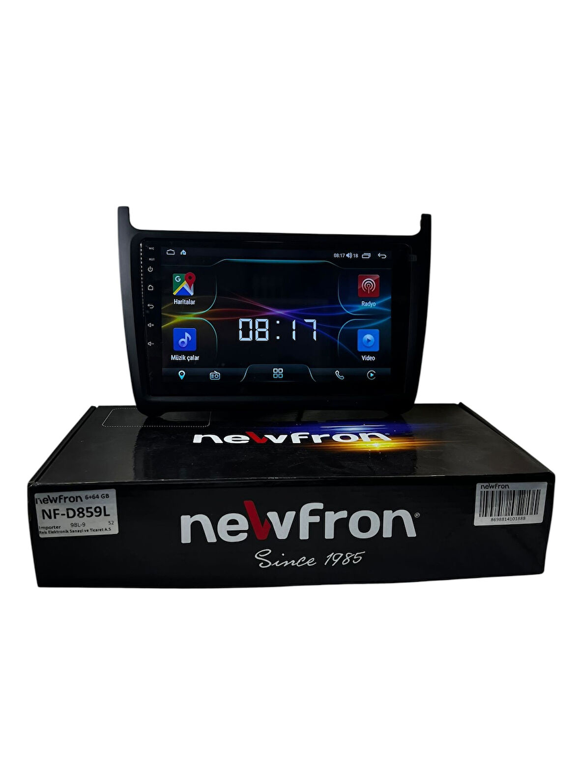 WW Polo 2009-2016 NEWFRON 6-64 TAM PROFESYONEL OEM MULTİMEDİA