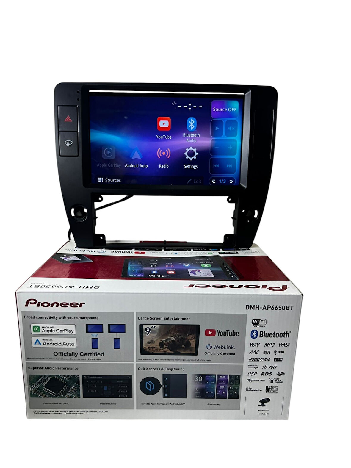 WW Passat B5-B5.5 PİONEER 4-64 TAM PROFESYONEL OEM MULTİMEDİA