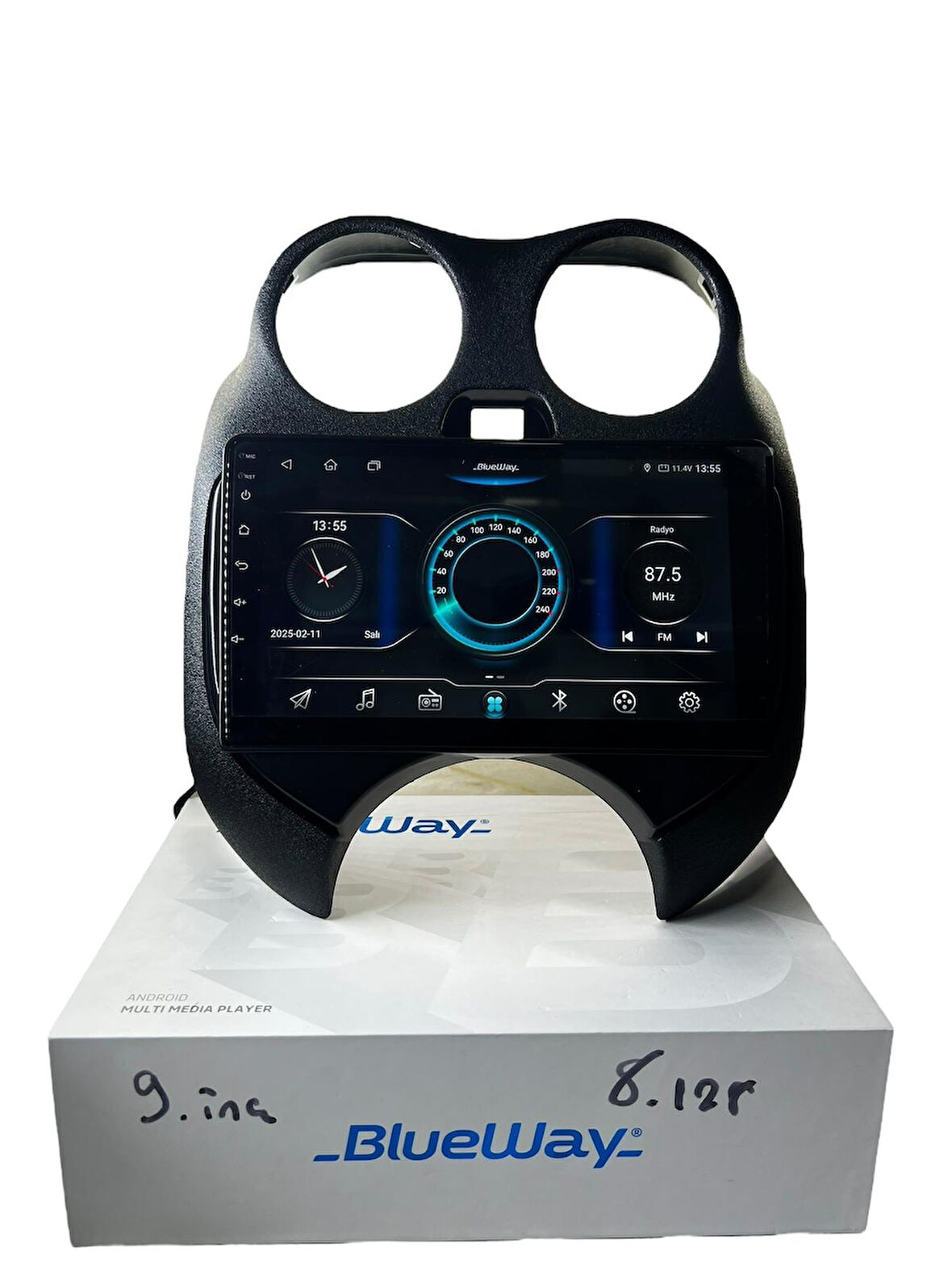 Nissan Micra 2010-2015 BLUEWAY 8-128 TAM PROFESYONEL OEM MULTİMEDİA