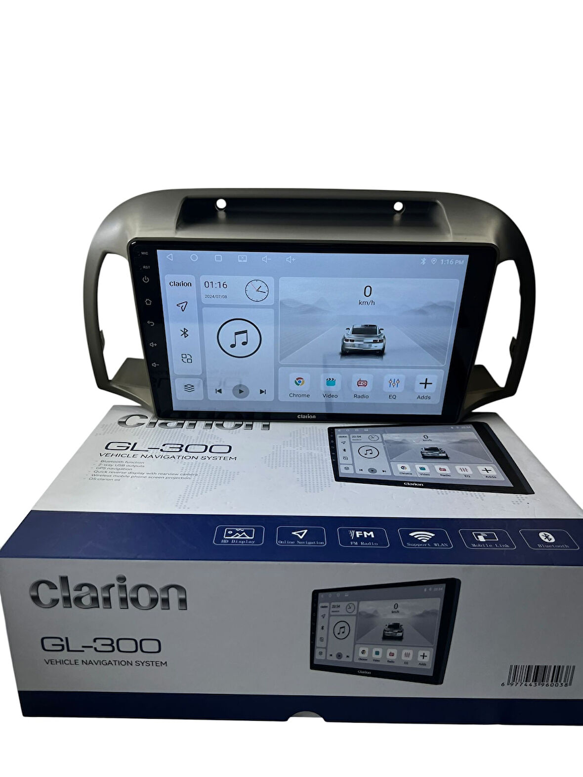 Nissan Micra 2002-2010 CLARİON 4-64 TAM PROFESYONEL OEM MULTİMEDİA (ORJ)