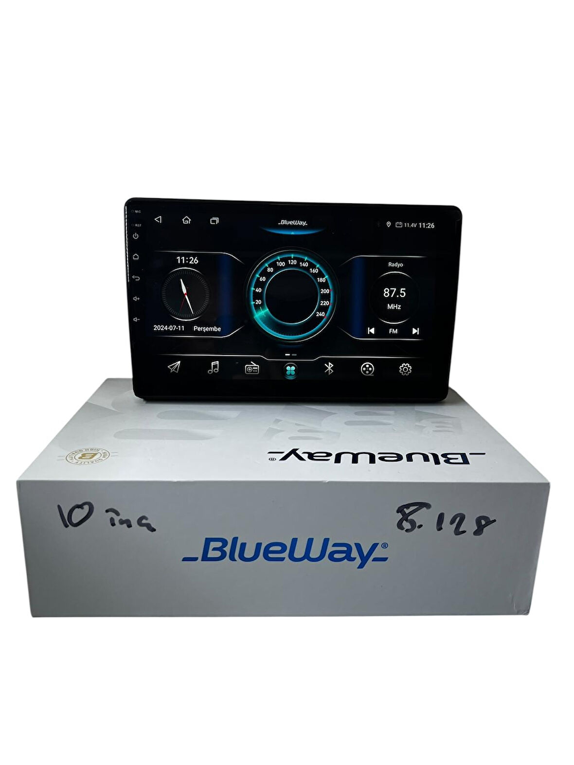 Nissan Micra 2013-2017 BLUEWAY 8-128 TAM PROFESYONEL OEM MULTİMEDİA