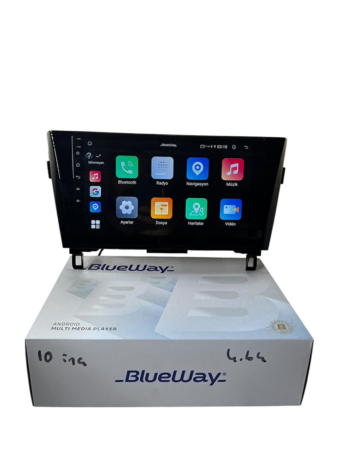 Nissan Qashqai-XTrail BLUEWAY 4-64 PROFESYONEL OEM MULTİMEDİA