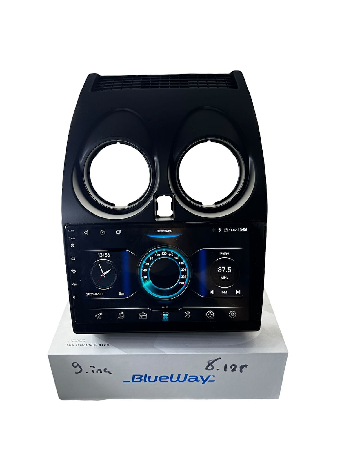 Nissan Qashqai 2006-2014 BLUEWAY 8-128 TAM PROFESYONEL OEM MULTİMEDİA