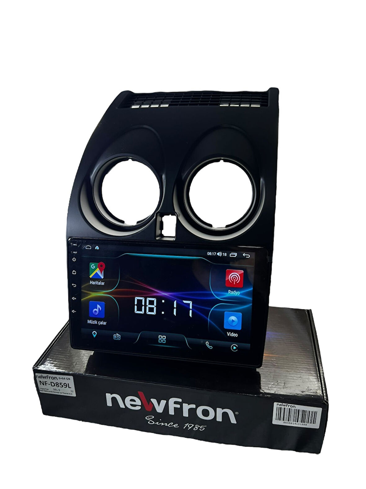 Nissan Qashqai 2006-2014 NEWFRON 6-64 TAM PROFESYONEL OEM MULTİMEDİA