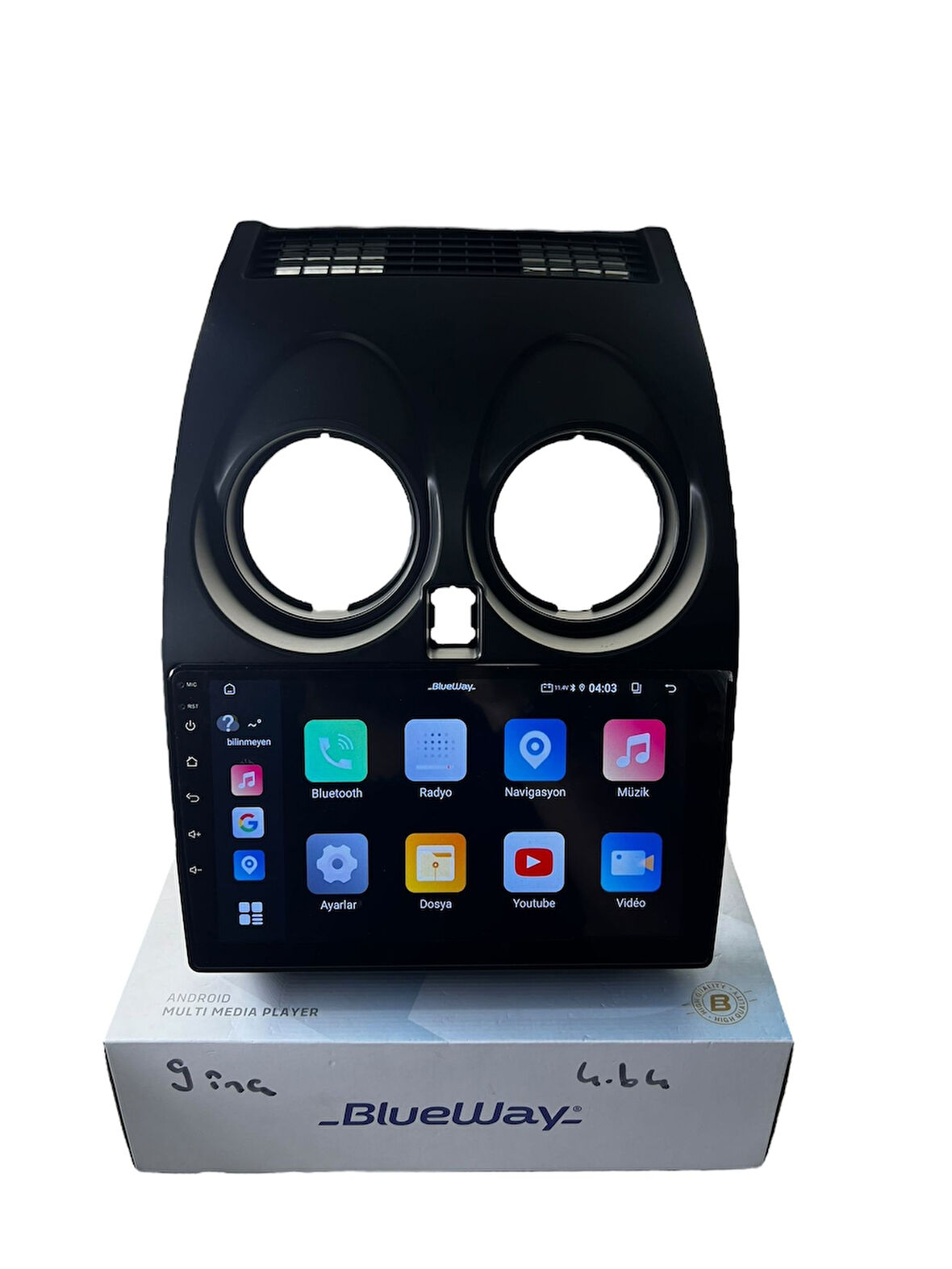 Nissan Qashqai 2006-2014 BLUEWAY 4-64 PROFESYONEL OEM MULTİMEDİA