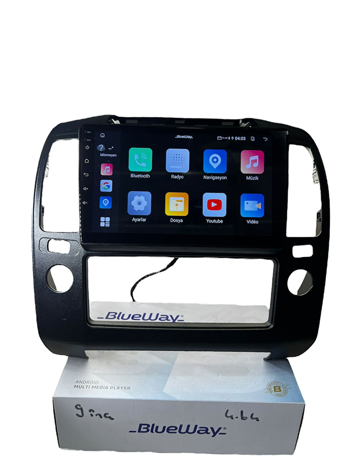 Nissan Navara 2006-2010 BLUEWAY 4-64 PROFESYONEL OEM MULTİMEDİA