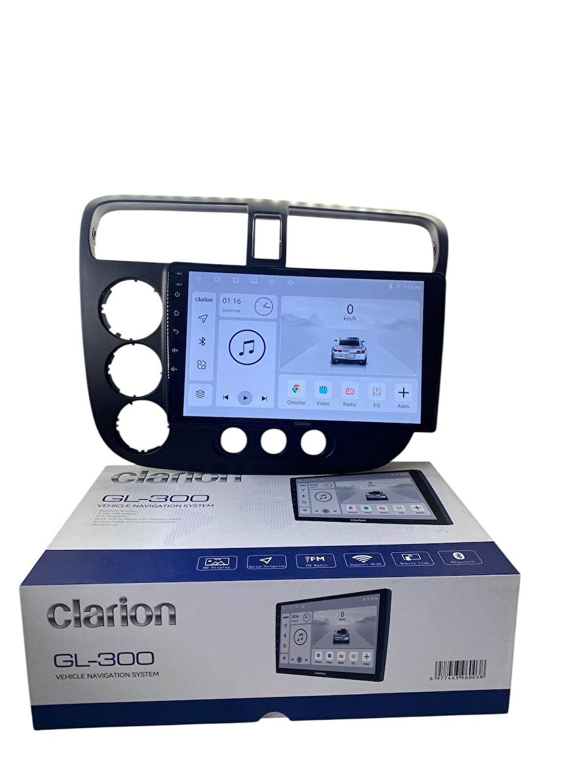 Honda Civic VTECH 2 CLARİON 4-64 TAM PROFESYONEL OEM MULTİMEDİA