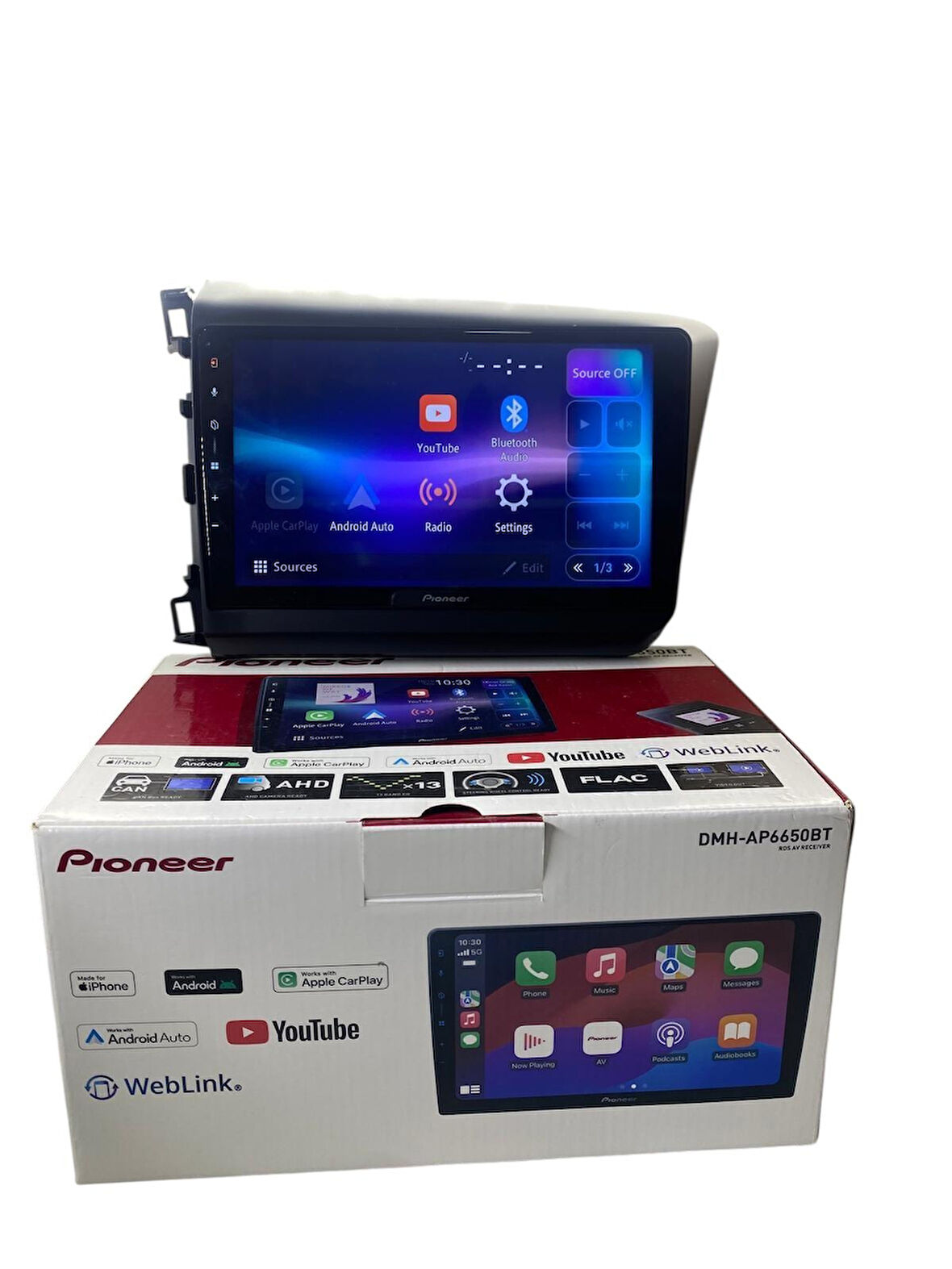 Honda Fb7 PİONEER 4-64 TAM PROFESYONEL OEM MULTİMEDİA