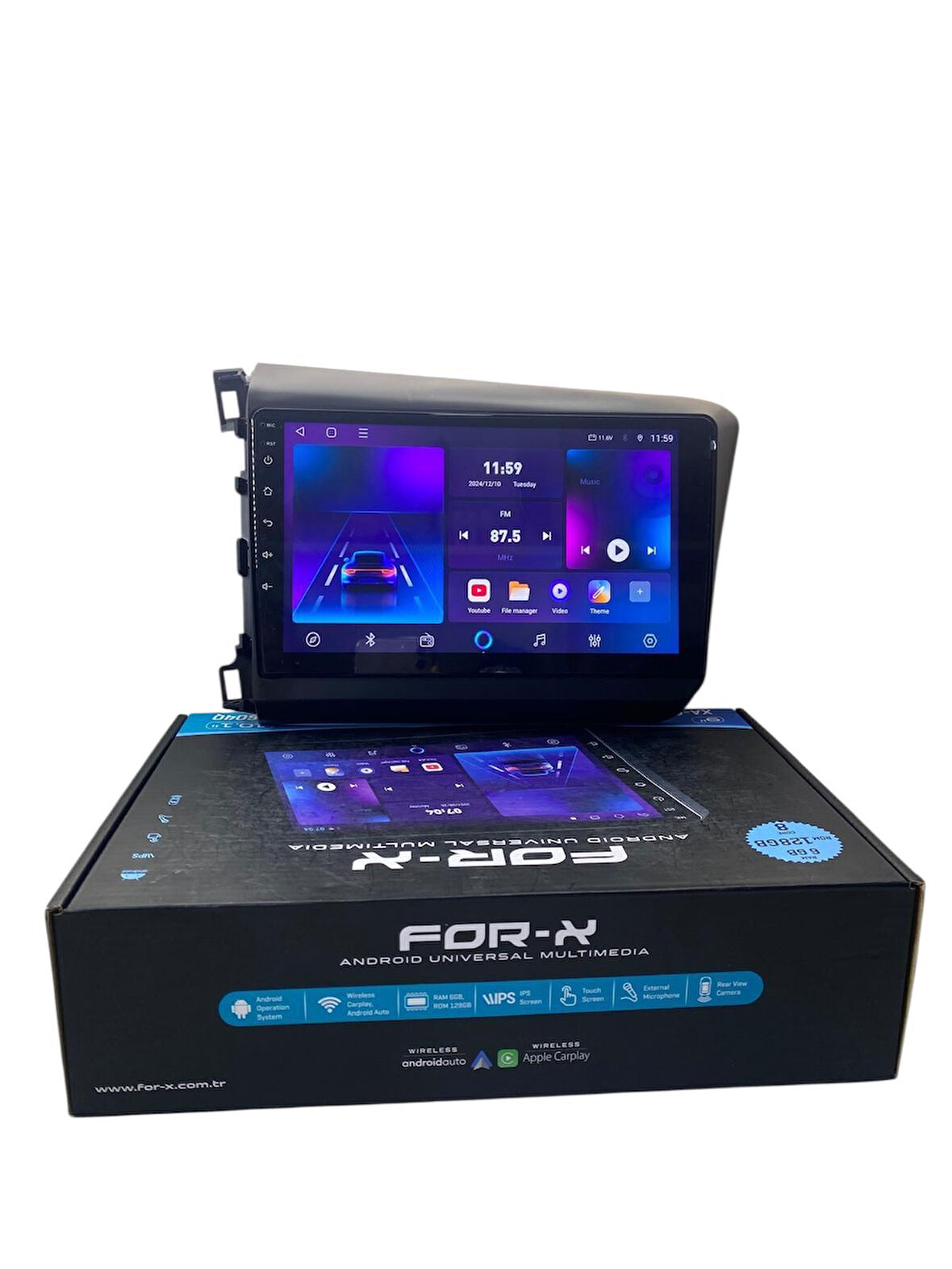 Honda Fb7 FORX 6-128 TAM PROFESYONEL OEM MULTİMEDİA