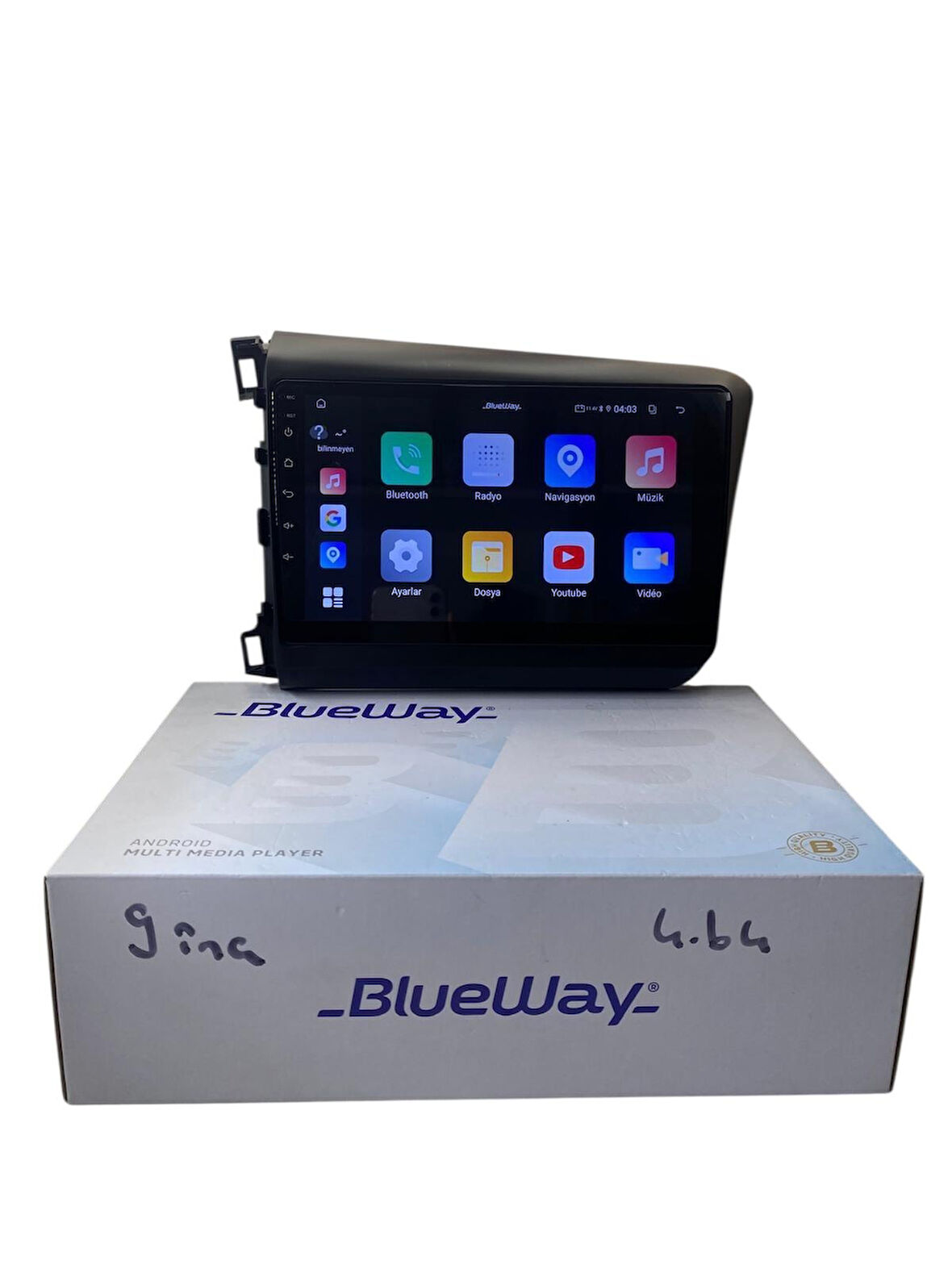 Honda Fb7 BLUEWAY 4-64 PROFESYONEL OEM MULTİMEDİA