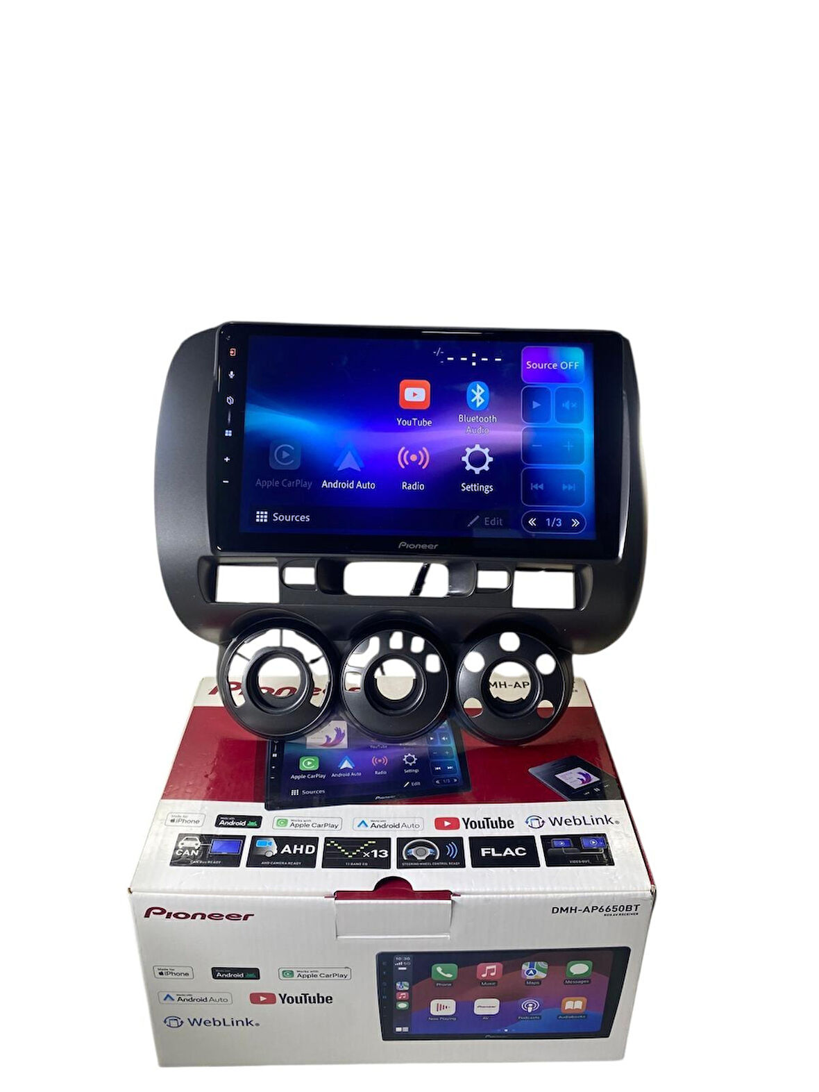 Honda JAZZ PİONEER 4-64 TAM PROFESYONEL OEM MULTİMEDİA