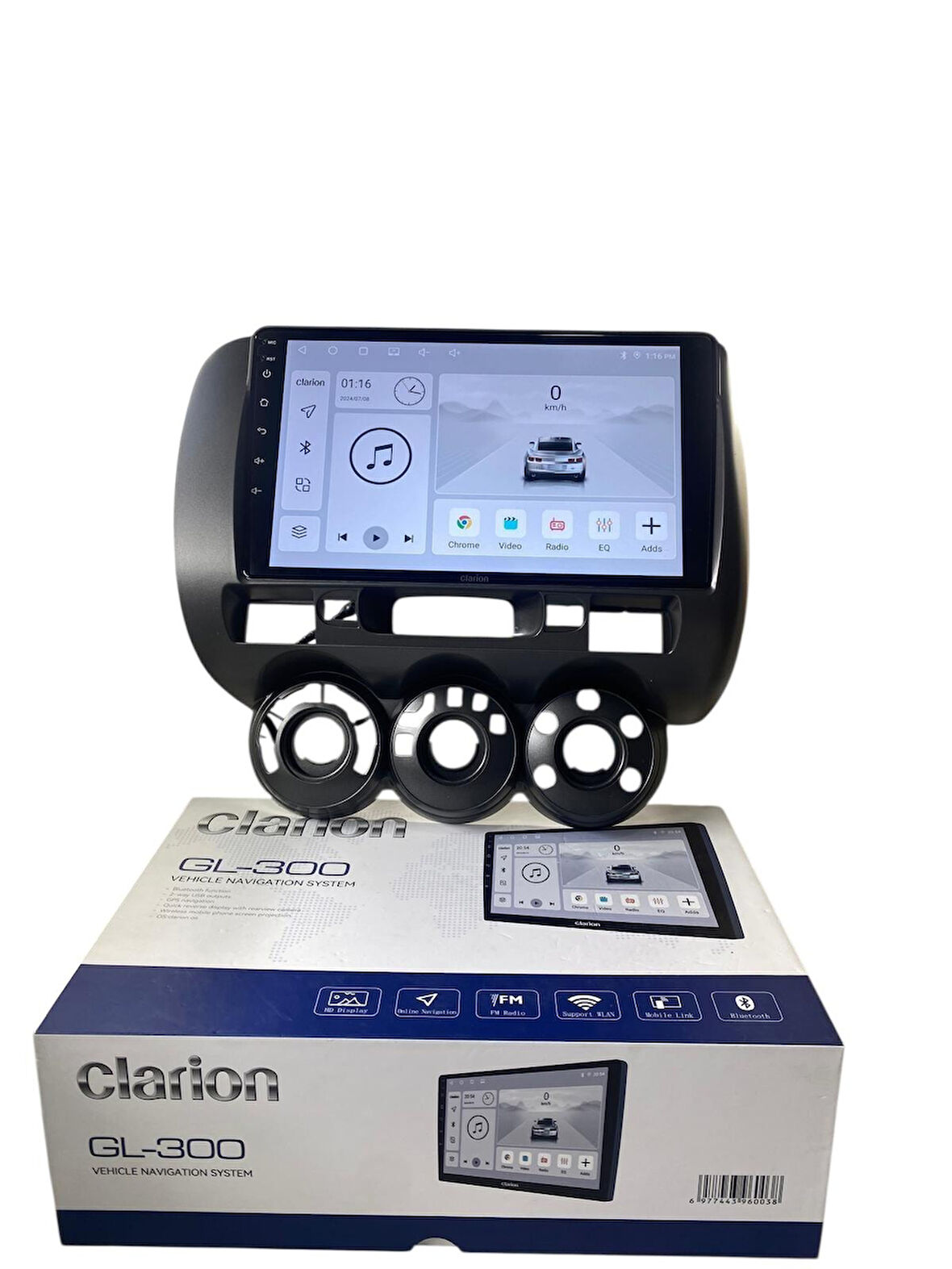 Honda JAZZ CLARİON 4-64 TAM PROFESYONEL OEM MULTİMEDİA