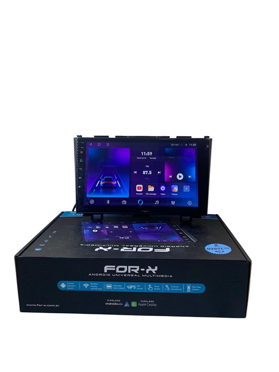 Honda CRV 2007-2012 FORX 6-128 TAM PROFESYONEL OEM MULTİMEDİA