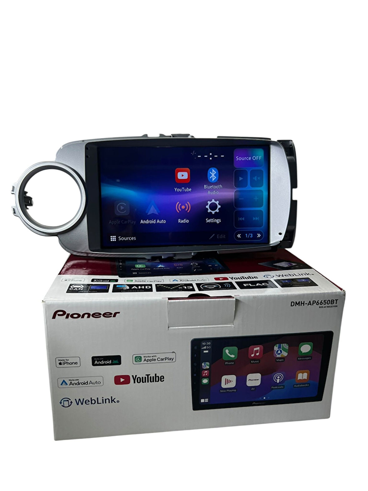 Toyota Yaris 2012-2019 PİONEER 4-64 TAM PROFESYONEL OEM MULTİMEDİA