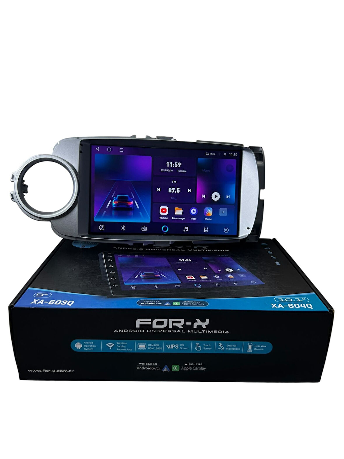 Toyota Yaris 2012-2019 FORX 6-128 TAM PROFESYONEL OEM MULTİMEDİA