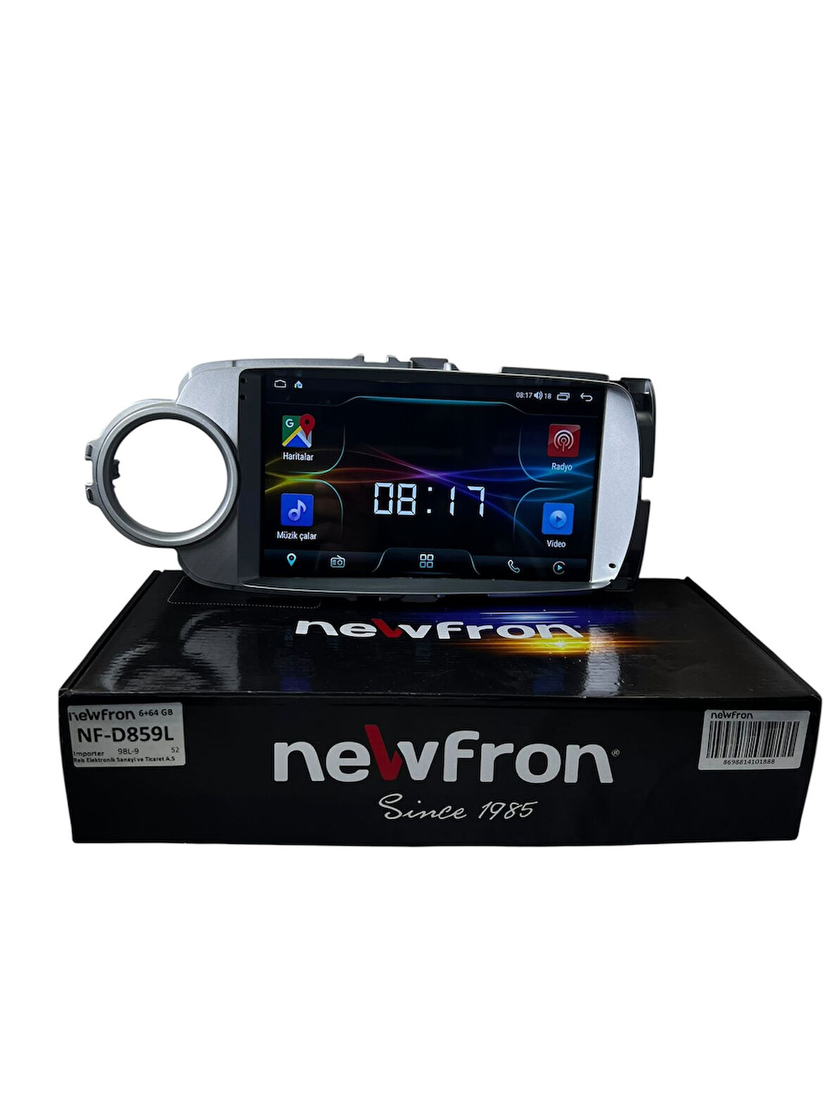 Toyota Yaris 2012-2019 NEWFRON 6-64 TAM PROFESYONEL OEM MULTİMEDİA
