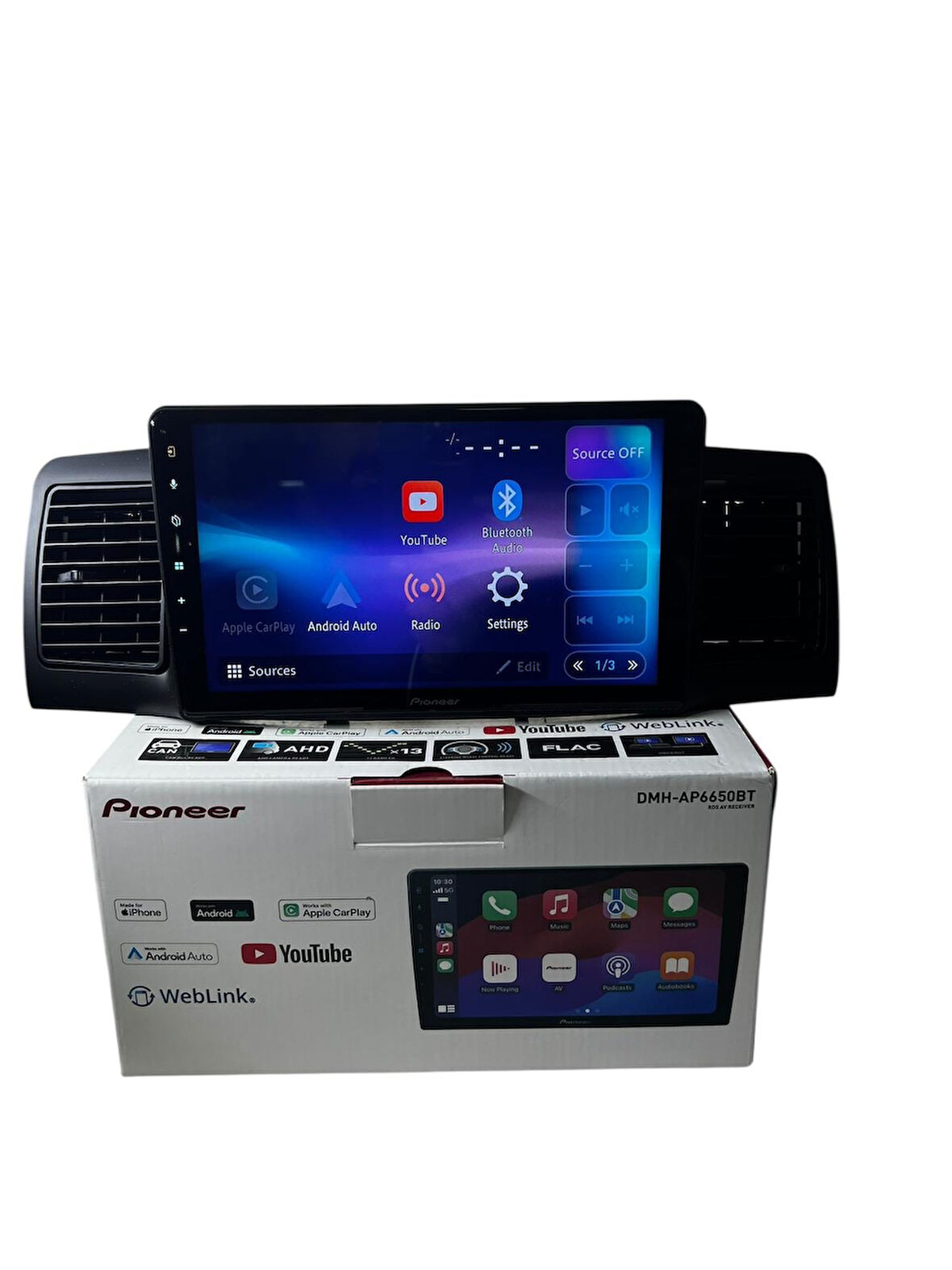 Toyota Corolla 2004-2007 PİONEER 4-64 TAM PROFESYONEL OEM MULTİMEDİA