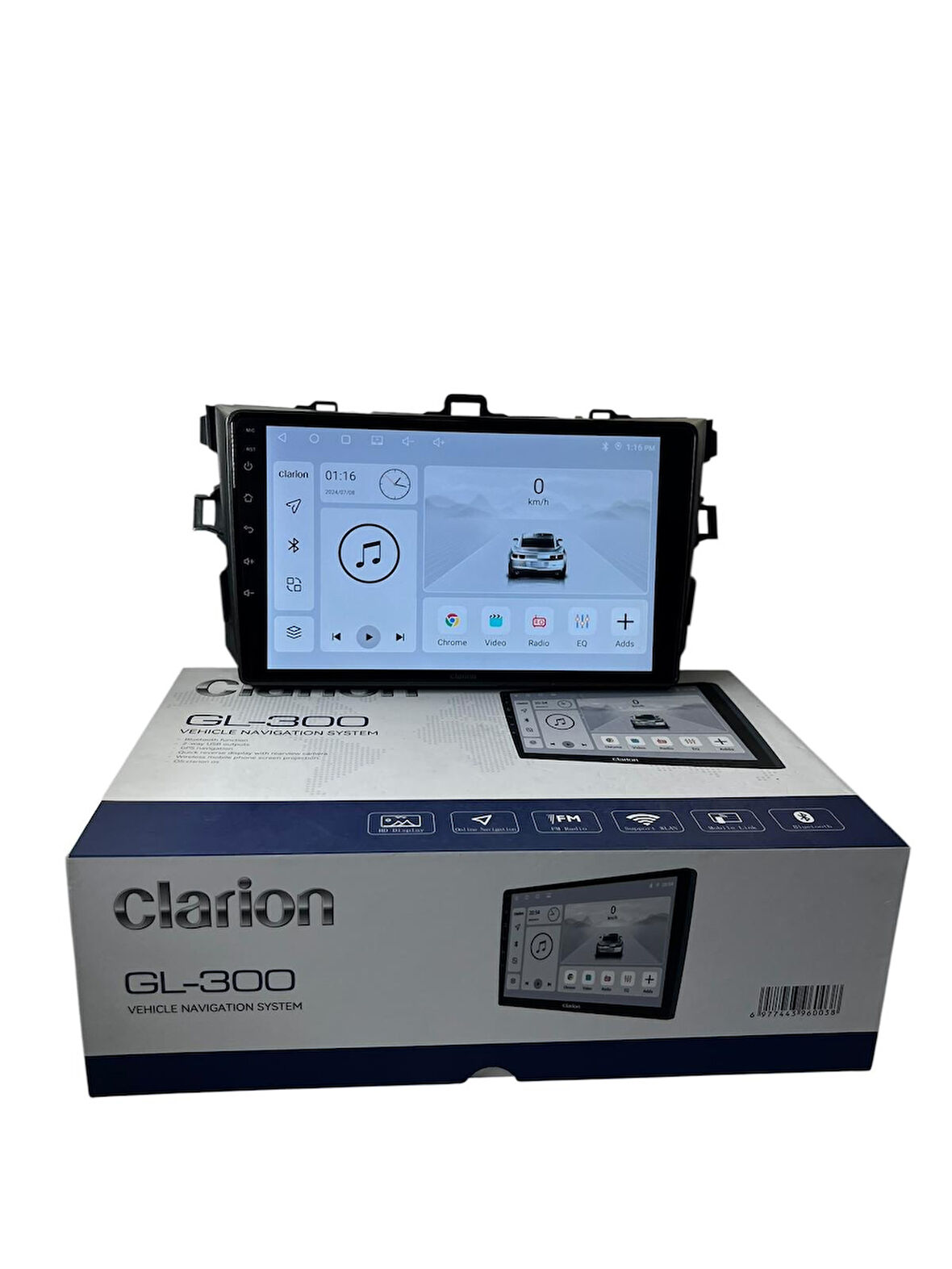 Toyota Corolla 2007-2013 CLARİON 4-64 TAM PROFESYONEL OEM MULTİMEDİA